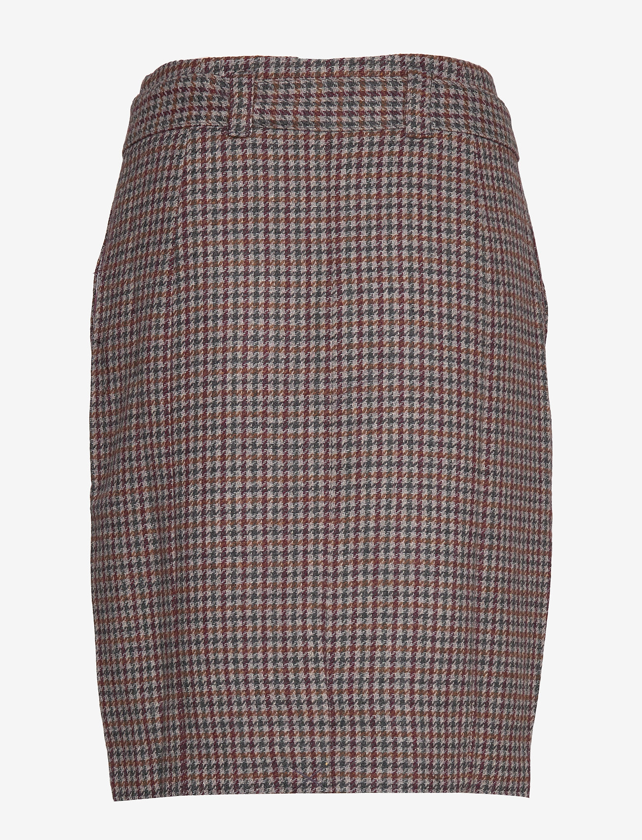 Denim Hunter - DHHarper Skirt - vineyard wine checked - 2