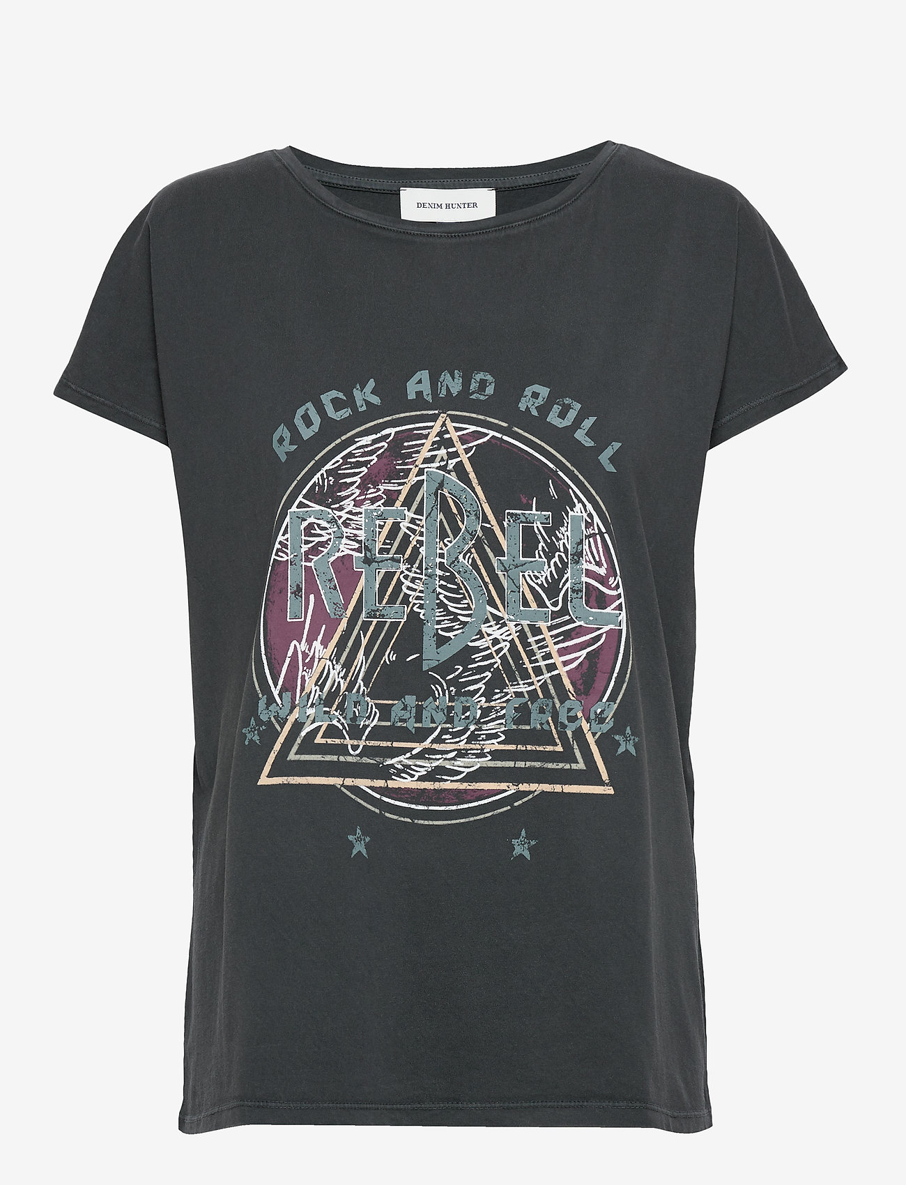 Denim Hunter - DHRock T-shirt - grey washed - 0