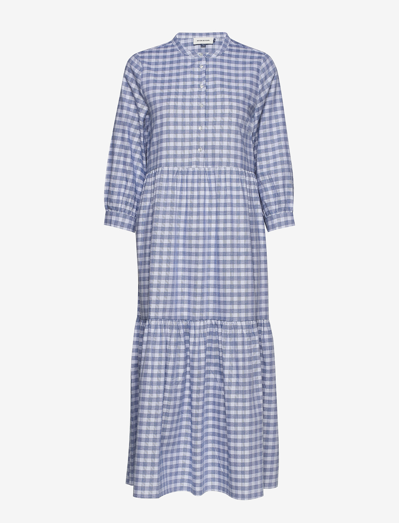 Denim Hunter - DHMilano Checked Dress - palace blue - 0