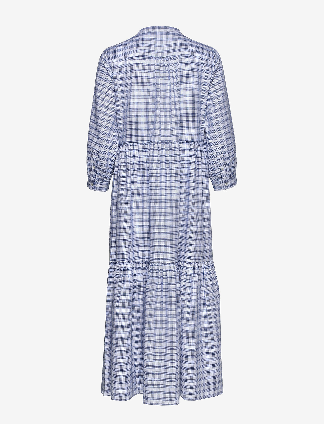 Denim Hunter - DHMilano Checked Dress - palace blue - 1