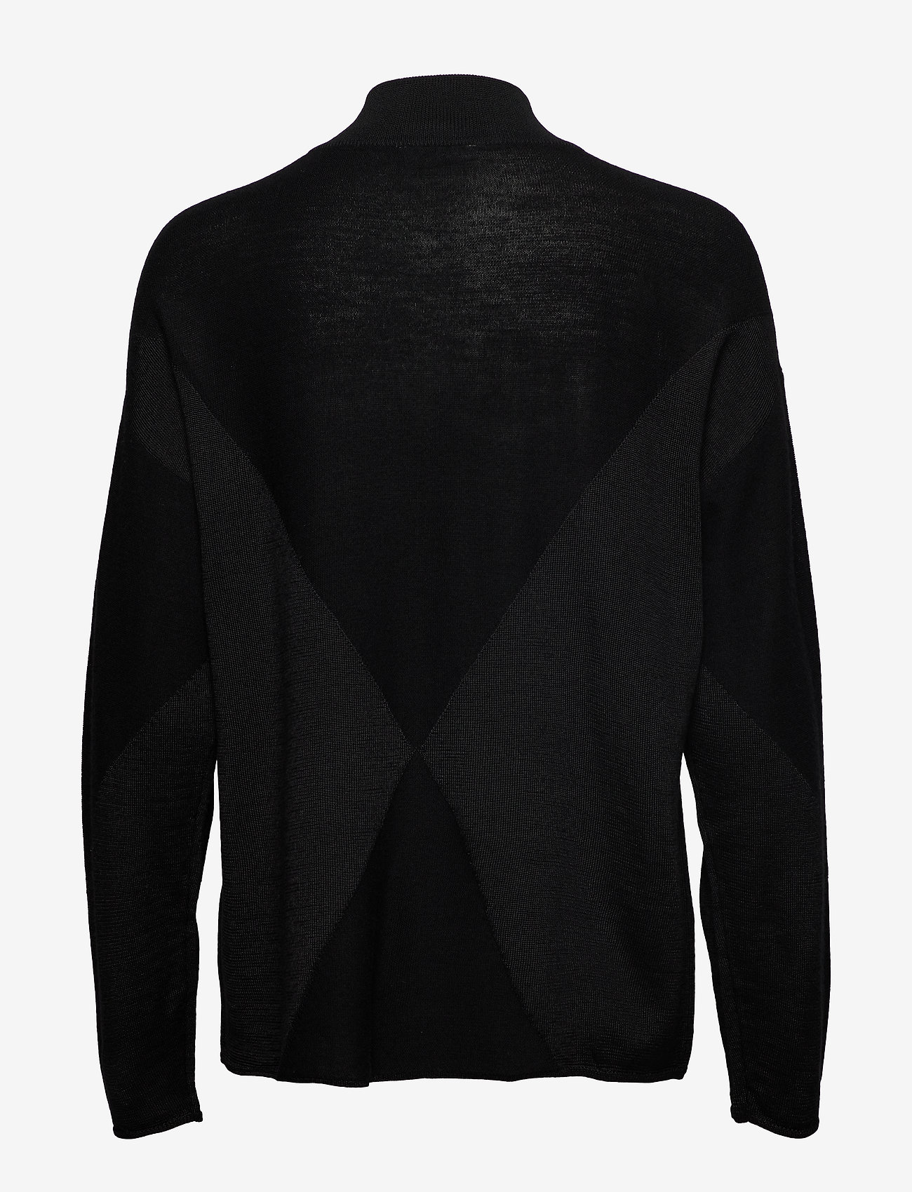 Denim Hunter - 25 THE ZIPKNIT - sügisesed riided - black - 2