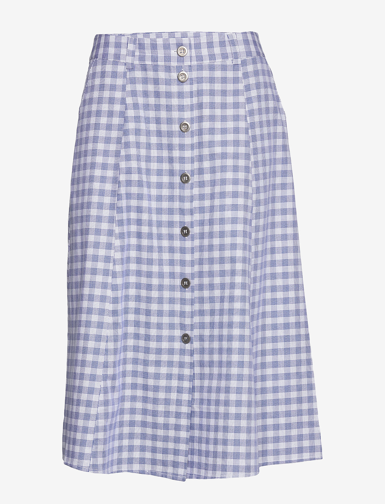 Denim Hunter - DHMilano Checked Skirt - palace blue - 0