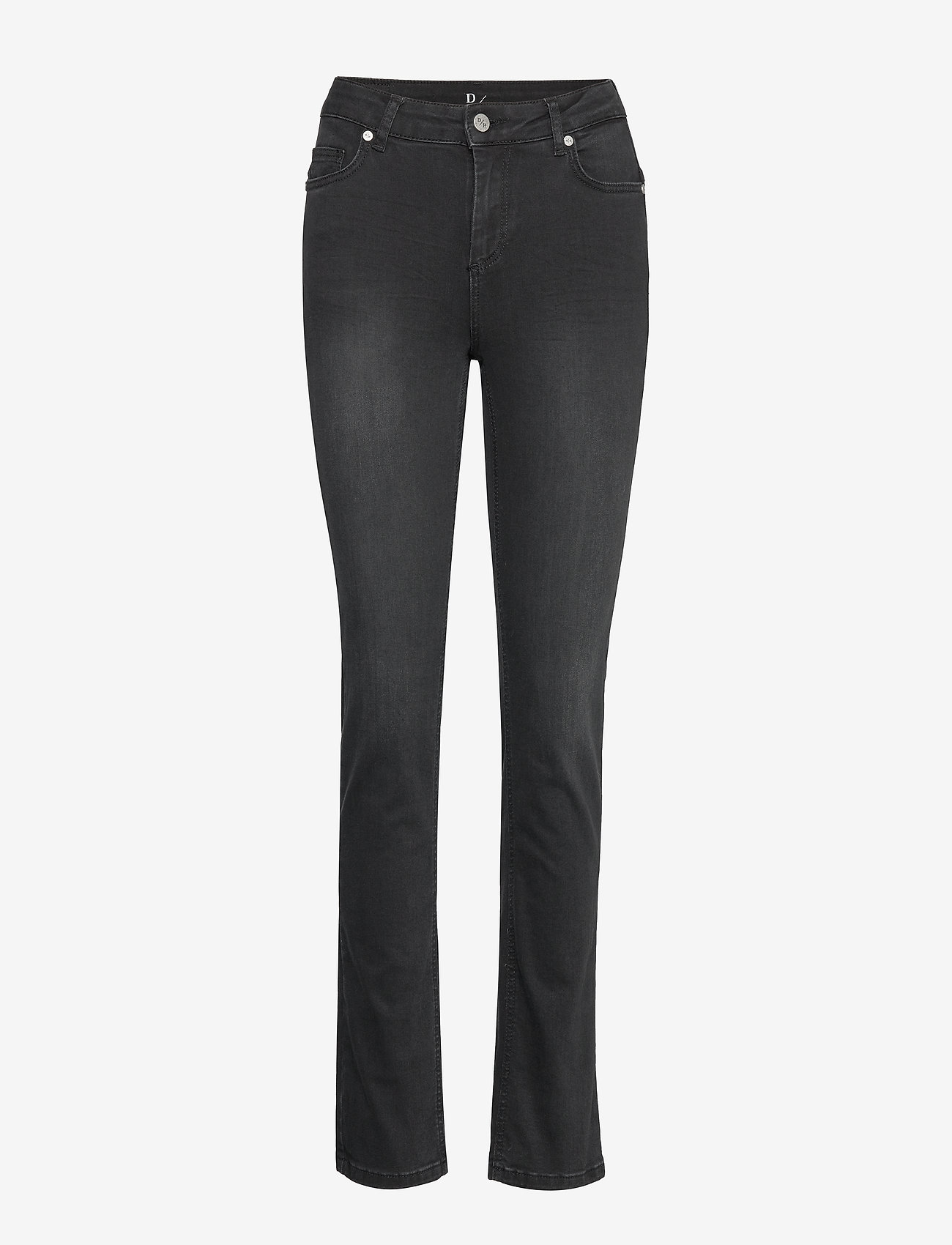 Denim Hunter - 33 THE CELINA HIGH CUSTOM - straight jeans - black wash - 0