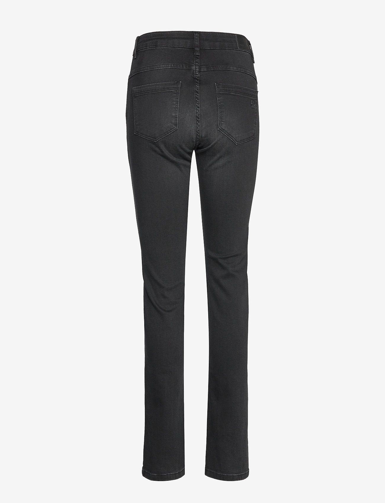Denim Hunter - 33 THE CELINA HIGH STRAIGHT CUSTOM - straight jeans - black wash - 1