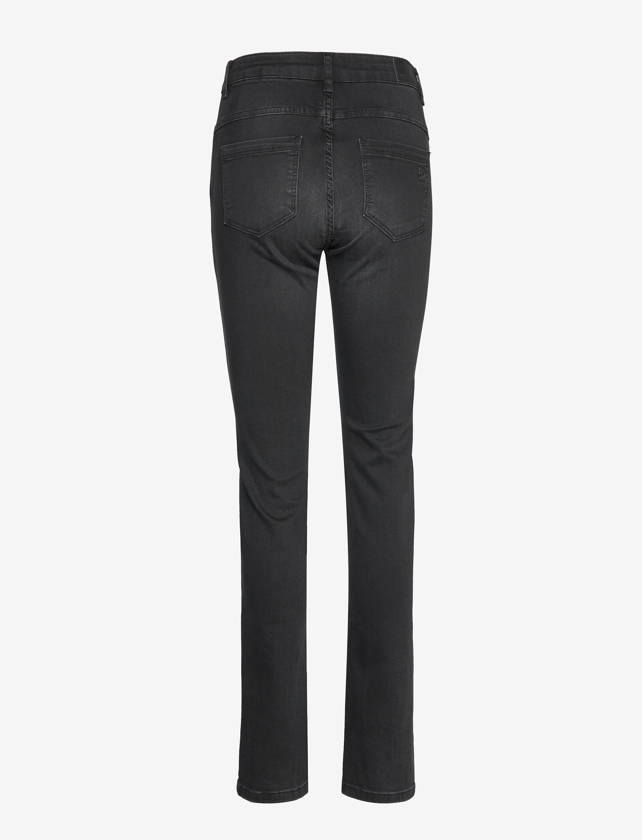 Denim Hunter - 33 THE CELINA HIGH CUSTOM - proste dżinsy - black wash - 1