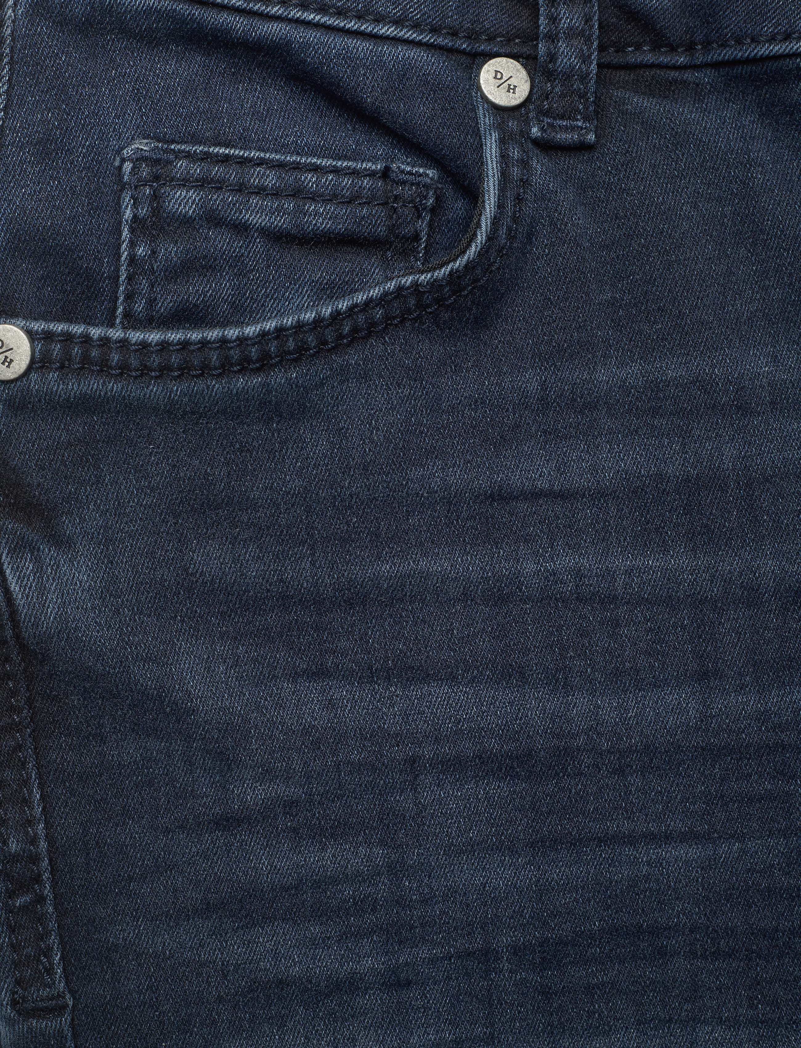 Denim Hunter - 33 THE CELINA HIGH CUSTOM - tiesaus kirpimo džinsai - dark blue wash - 2