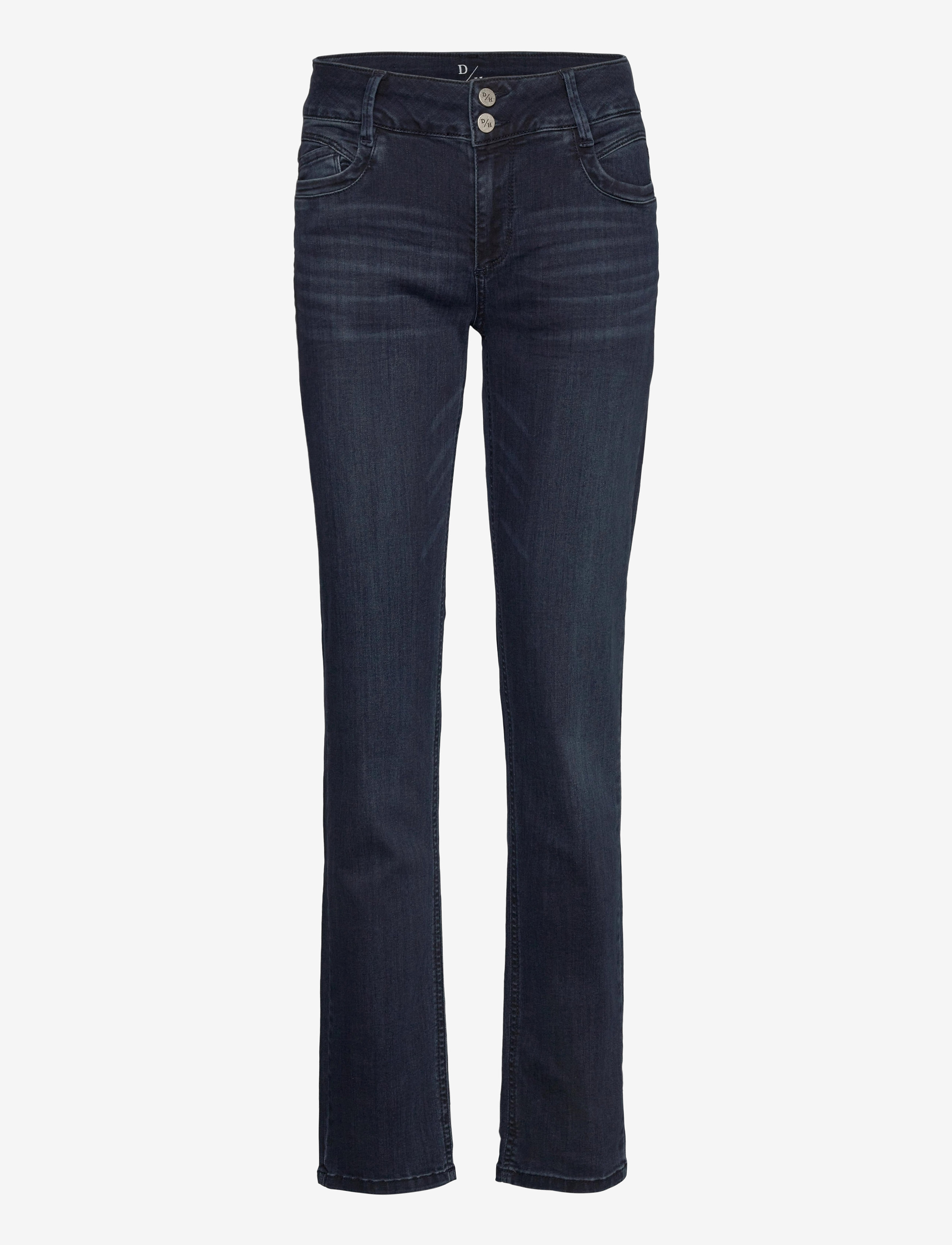 Denim Hunter 35 The Regitze Curved, 24 x 32, Blue, Jeans > Lige-Almindelige, Dame
