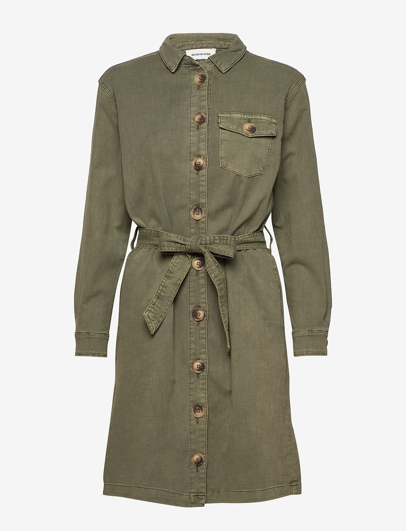 Denim Hunter - DHAlto Shirtdress - dusty olive - 0
