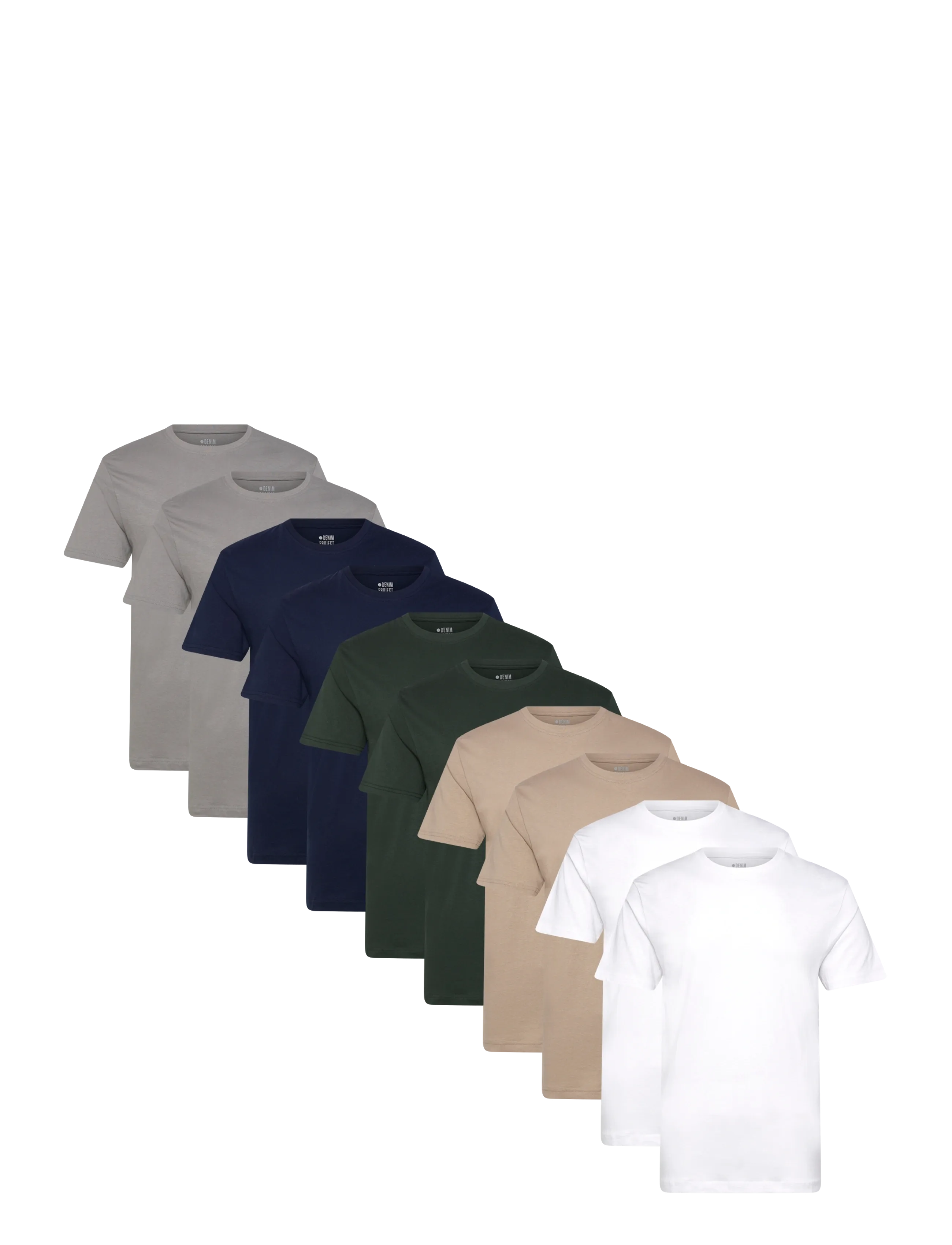 Denim Project DP 10 Pack T-SHIRT - Tøj - TIMELESS MIX 10 PACK / multi