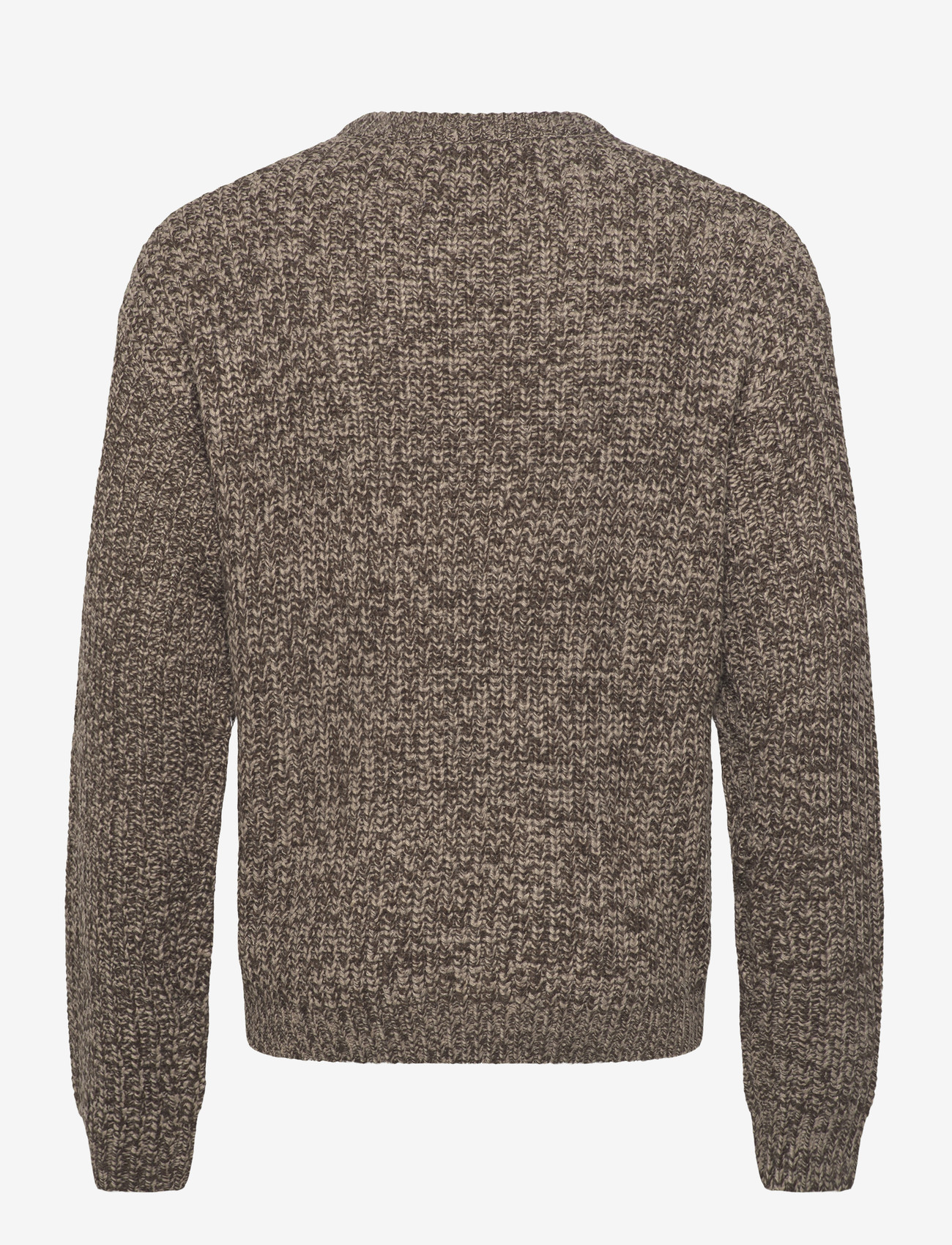 Denim Project - DP Knitted Oversized Logo SW - trøjer - turkish coffee - 1