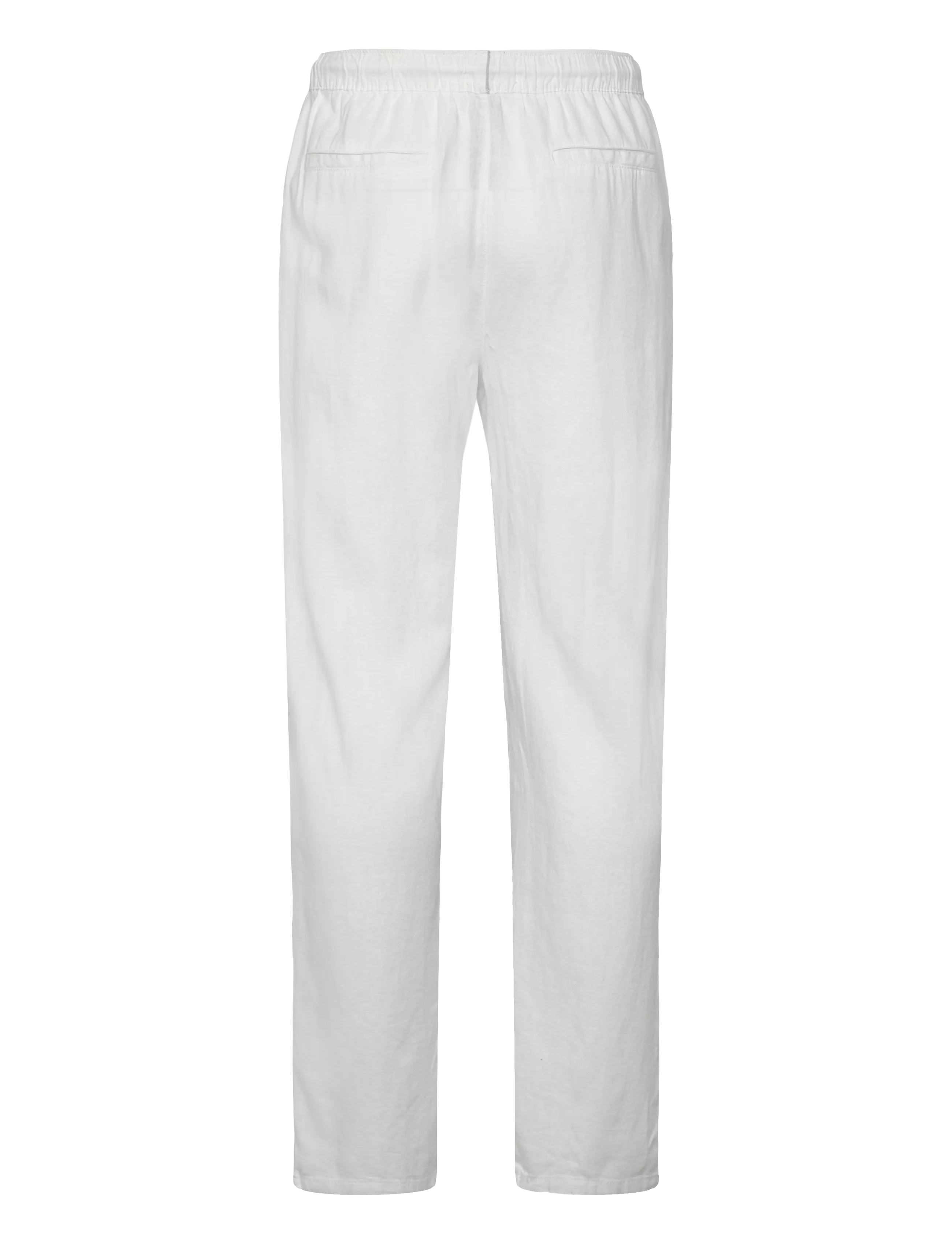 Denim Project - DP Baggy Linen Blend Pants - white - 1