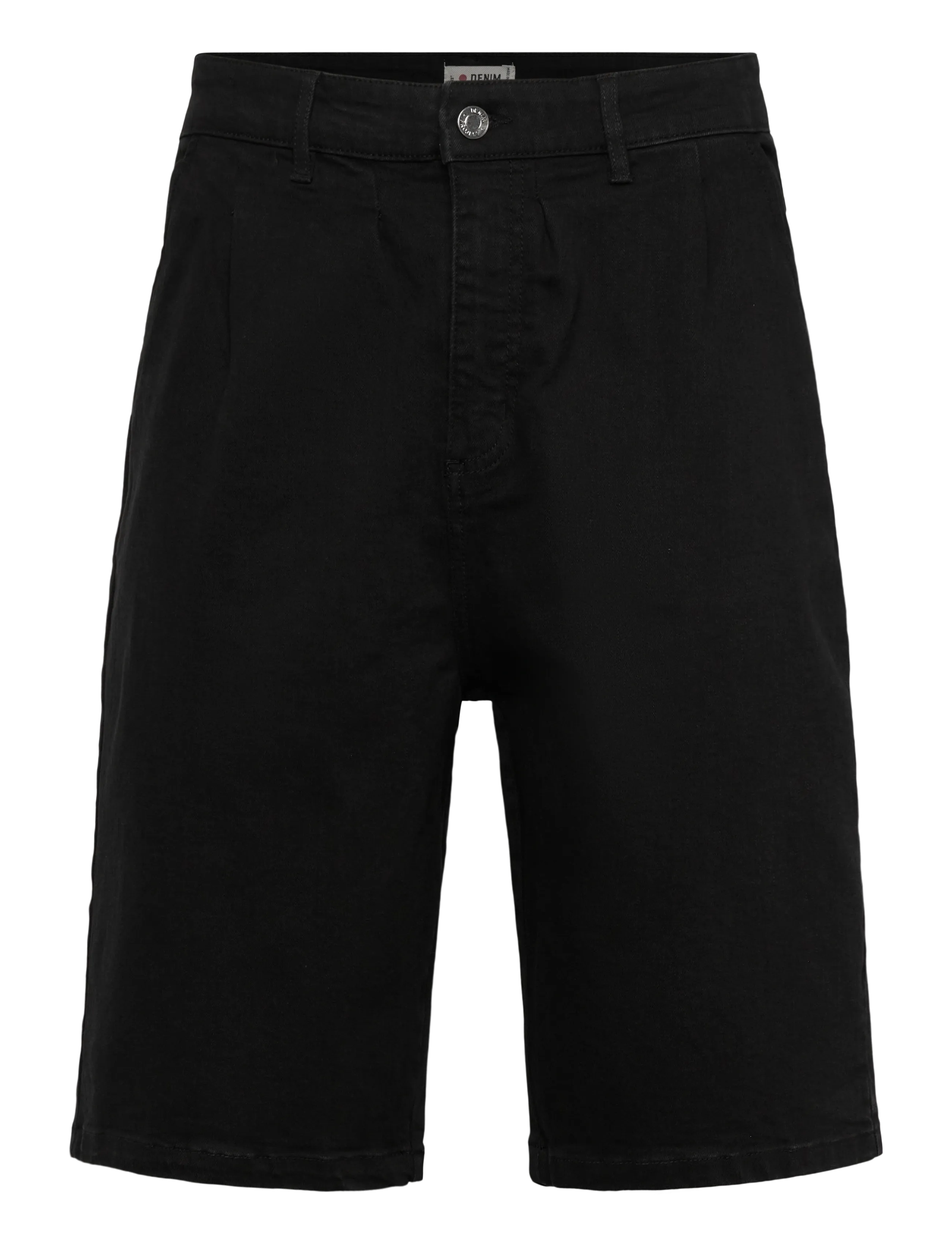DP Slouchy Denim Shorts - BLACK WASHED