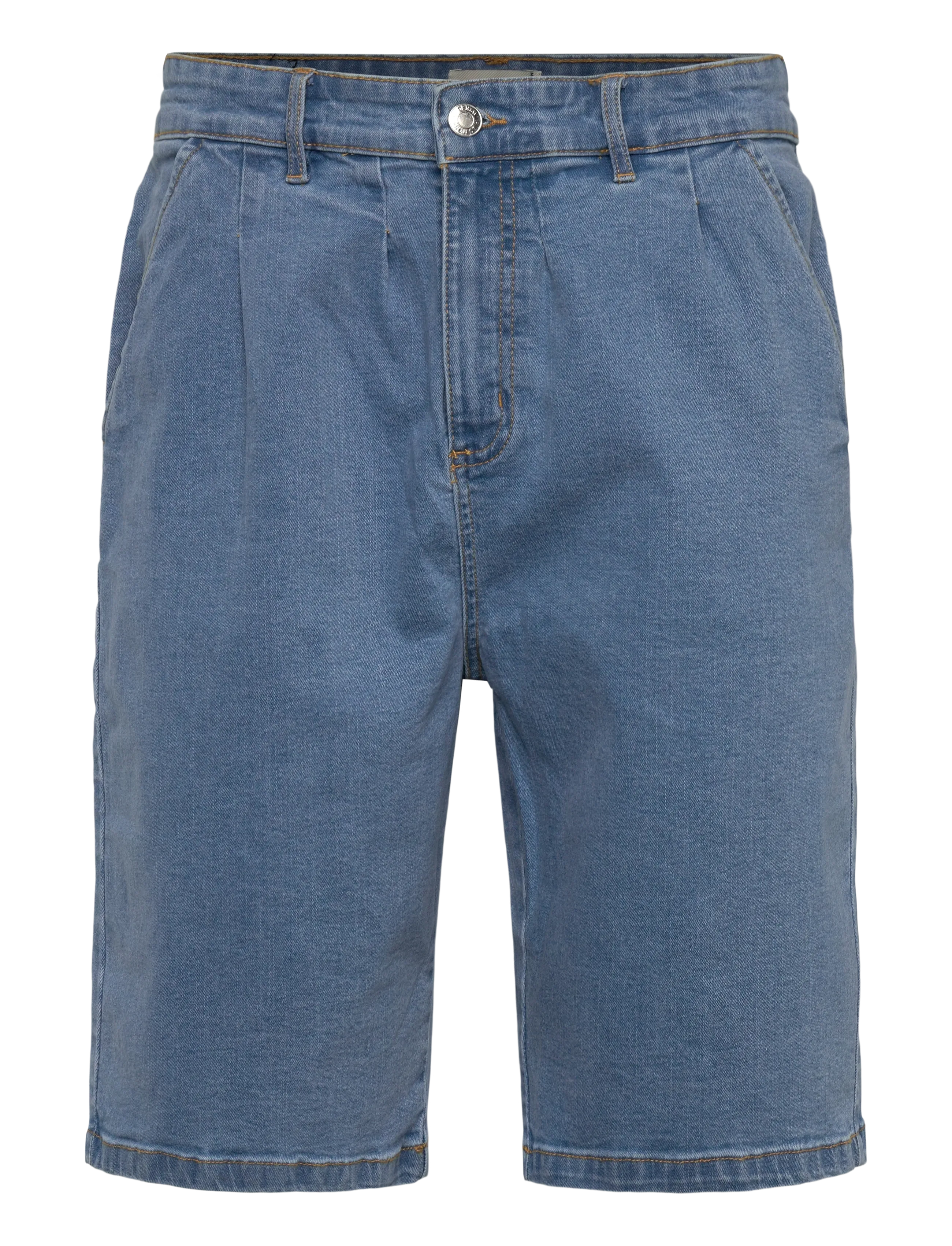 Denim Project DP Slouchy Denim Shorts - Denim Project - LIGHT BLUE WASHED / blue