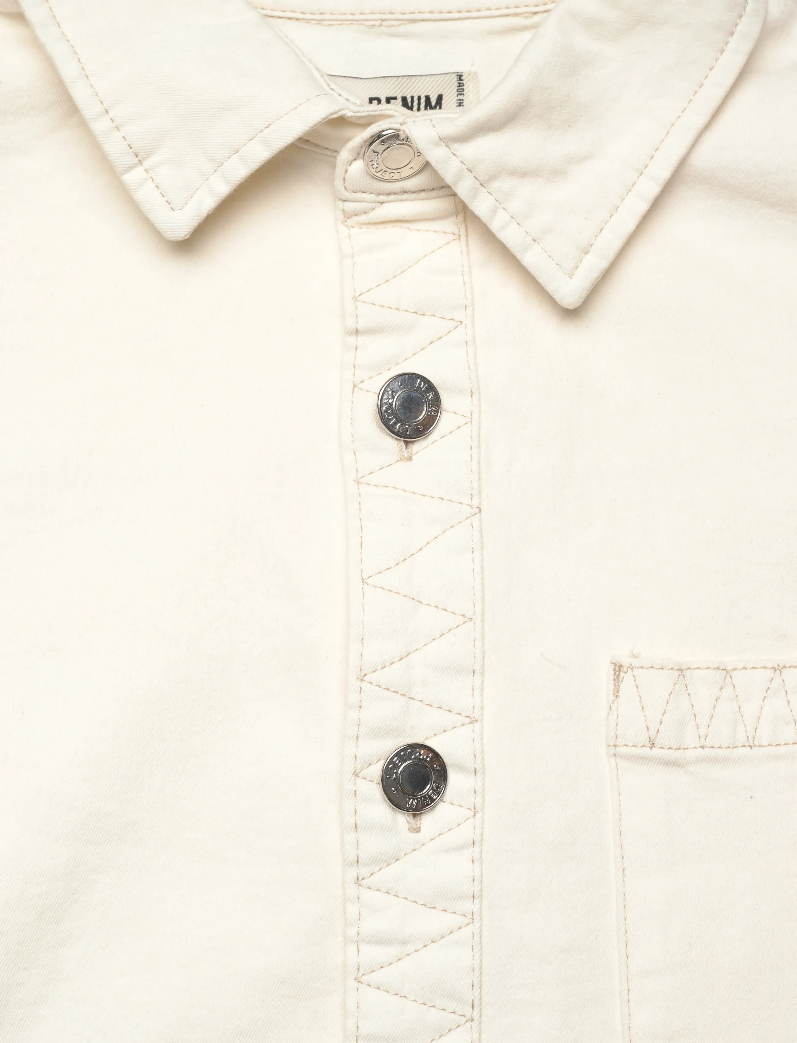 Denim Project - DP Stitch Detail Denim Shirt - casual skjorter - jet stream - 2