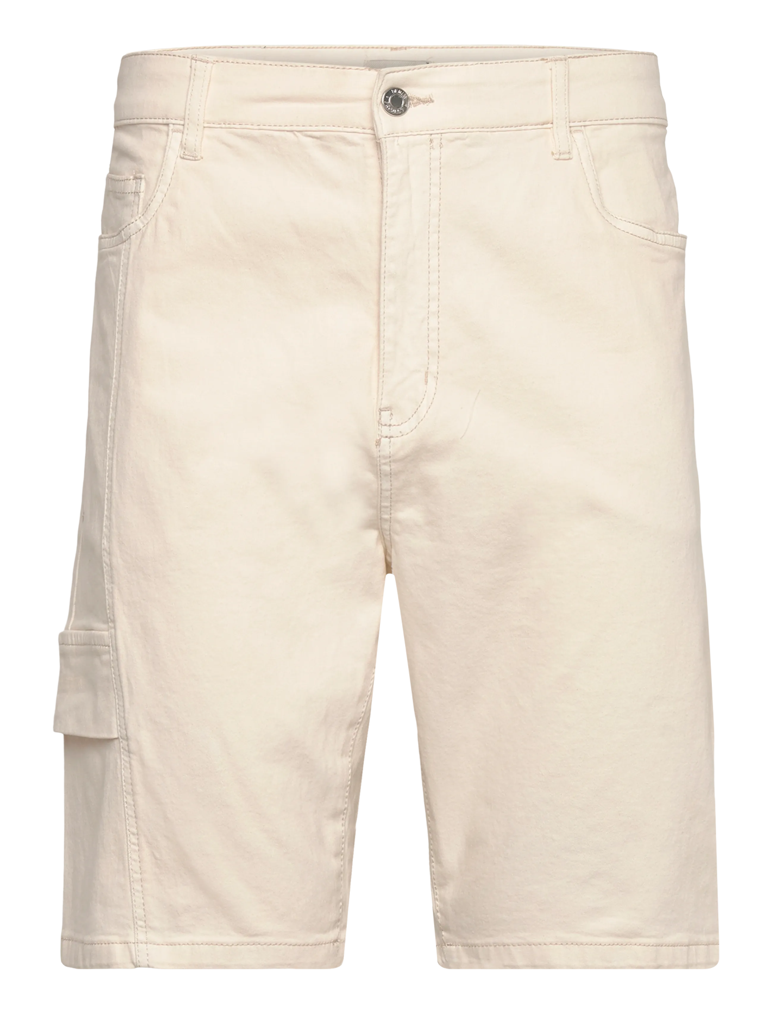 Denim Project DP Flap Pocket Denim Shorts - Tøj - JET STREAM / white