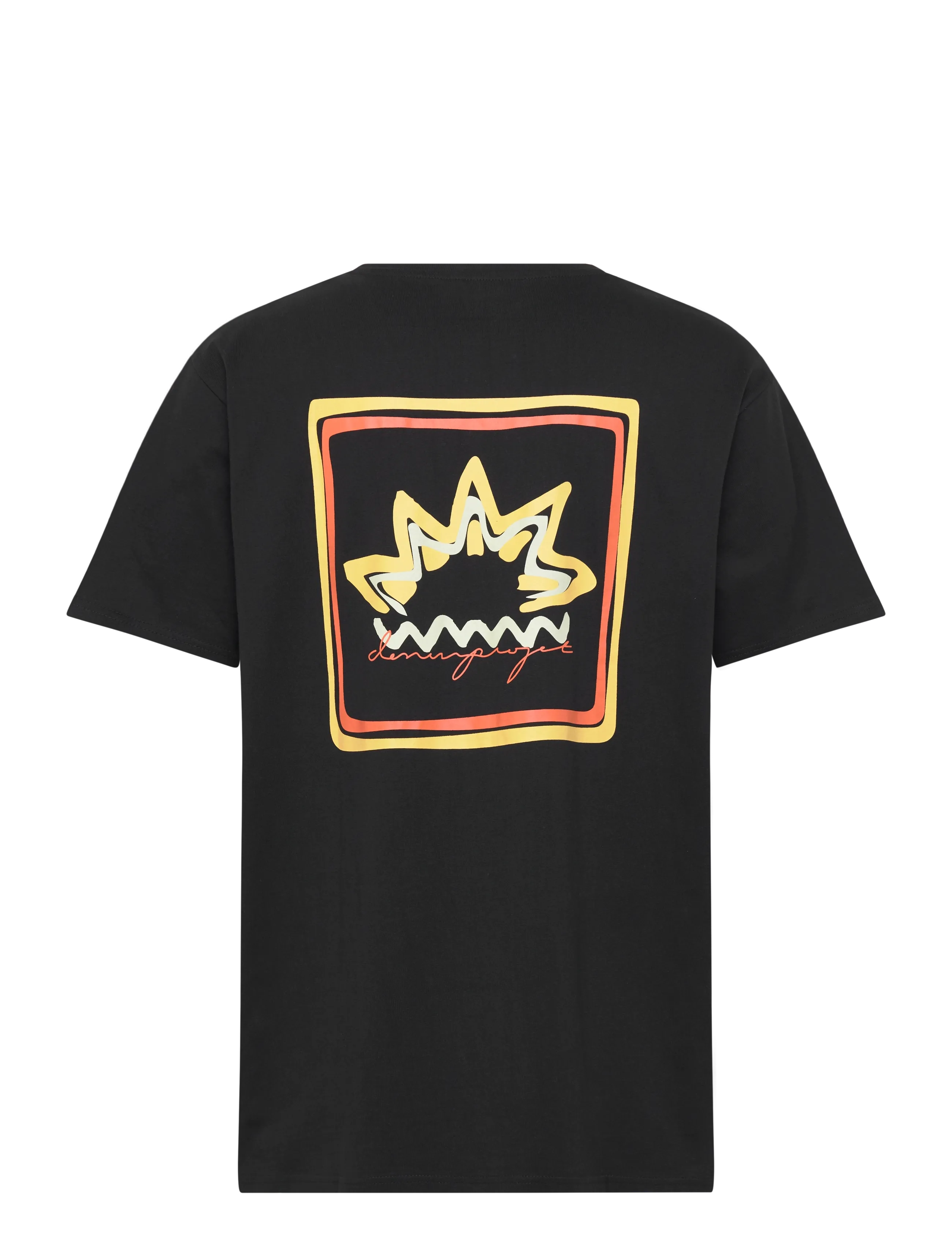 Denim Project - DP Sunset Oversized T-Shirt - black faded - 1