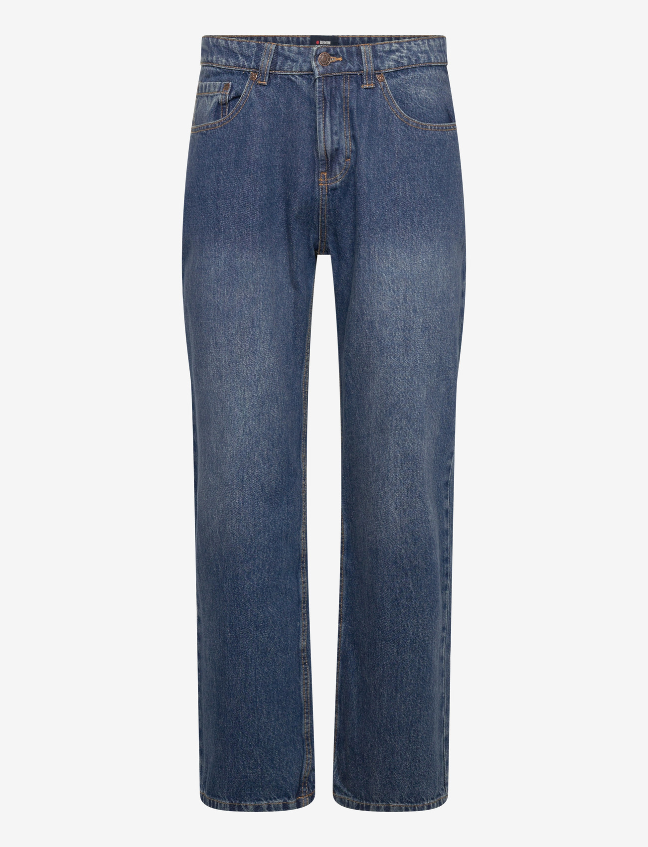 Denim Project - DP MR. LOOSE - bukser & jeans - blue denim wash - 0