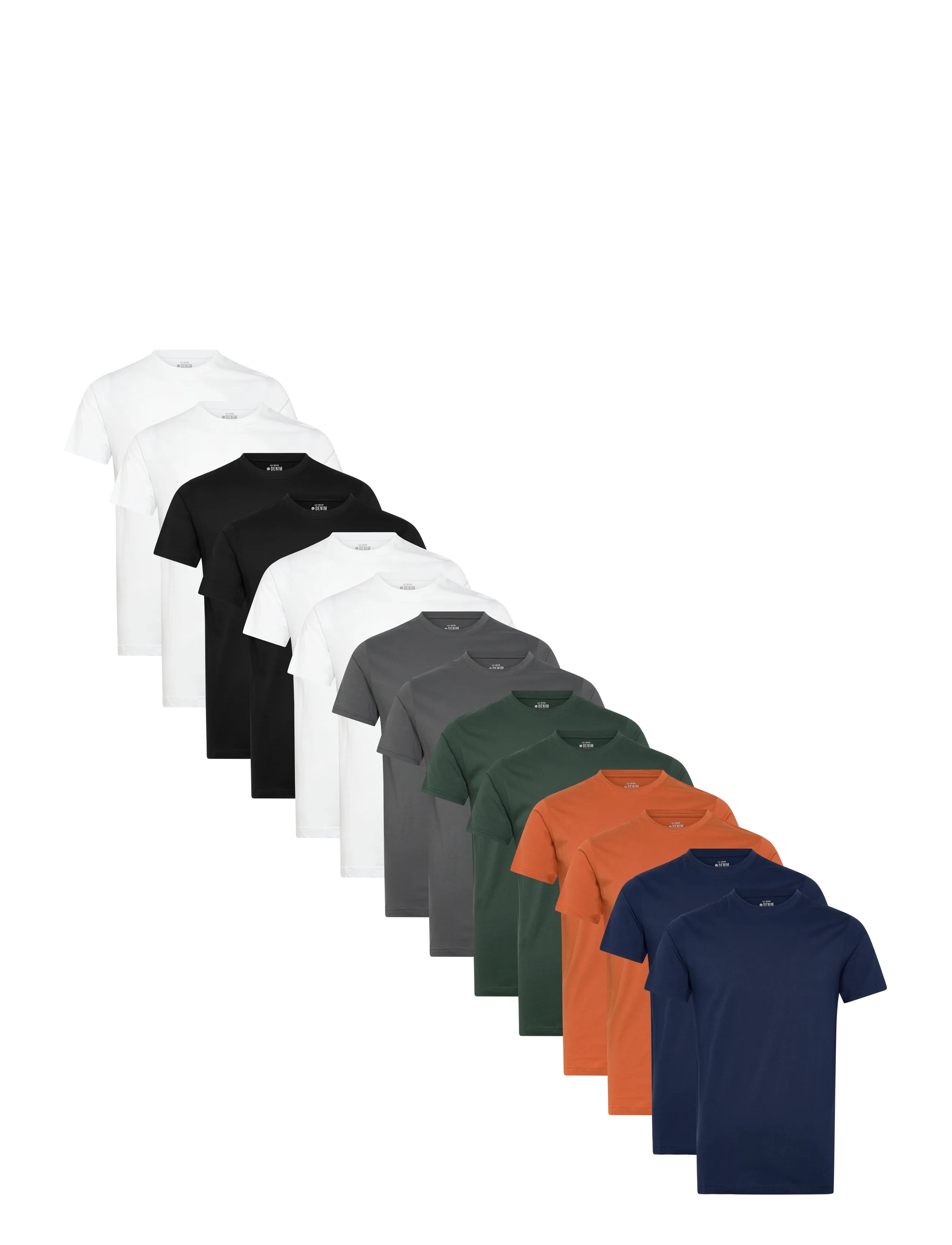 Denim Project DP 14 Pack T-SHIRT - Clothing - SLATEWOODSPECTRUM 14COLMIX / multi