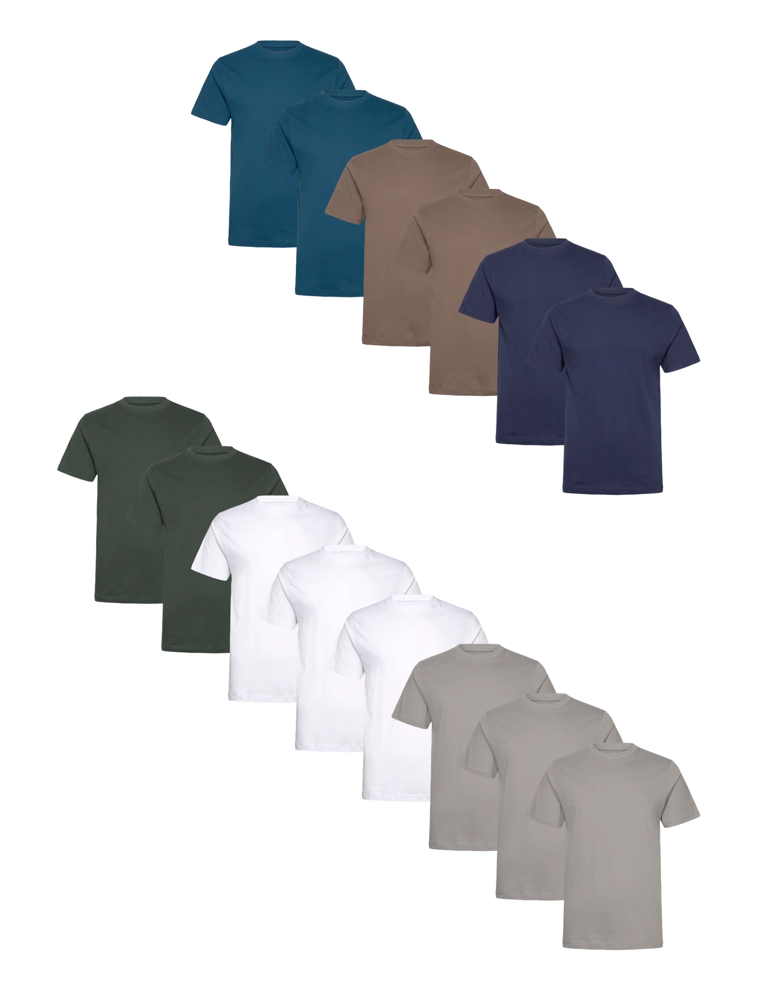 Denim Project DP 14 Pack T-SHIRT - Kleidung - FORMIDABLE 14PACK COLORMIX / navy