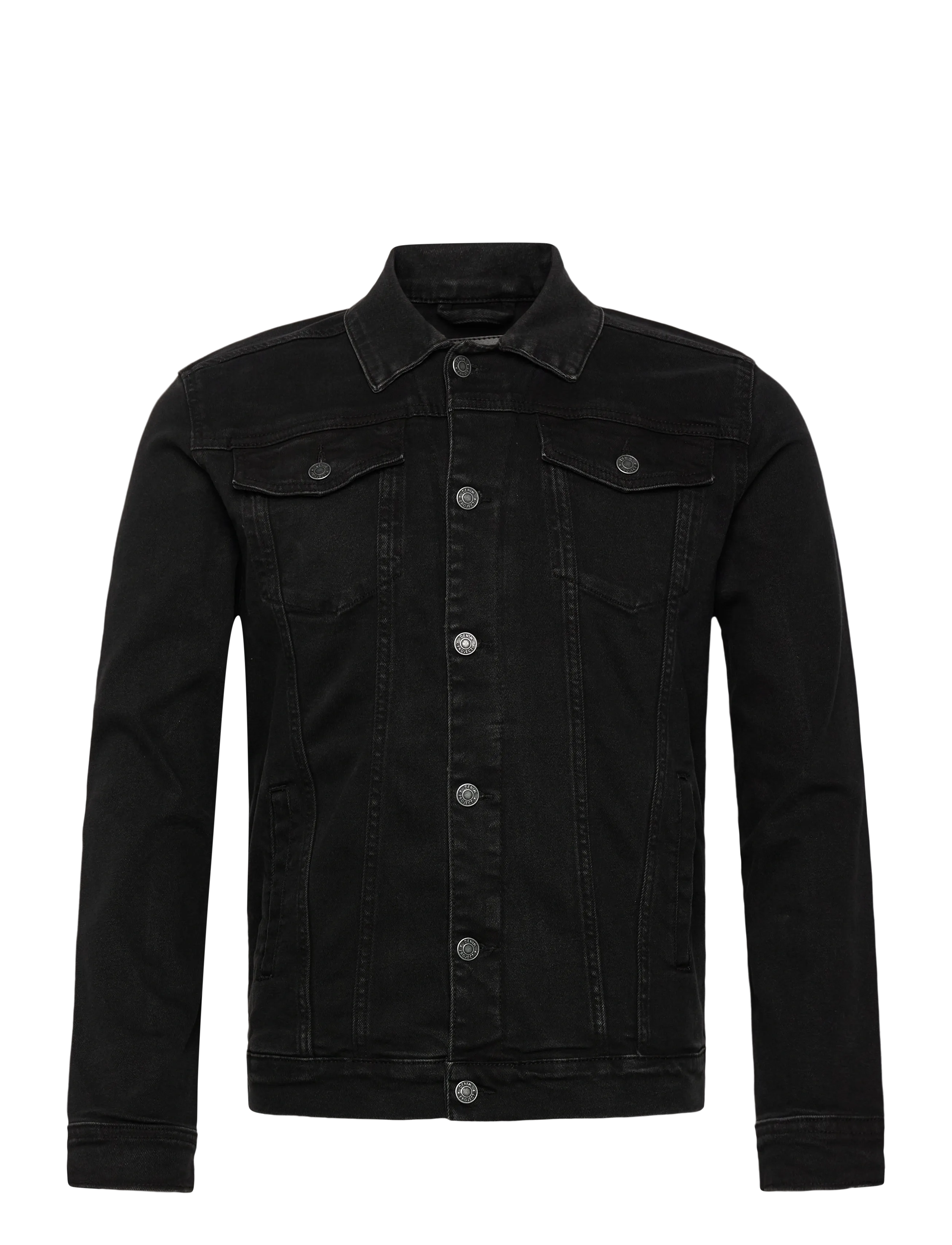 Denim Project DP Kash Denim Jacket - Tøj - BLACK WASHED / black