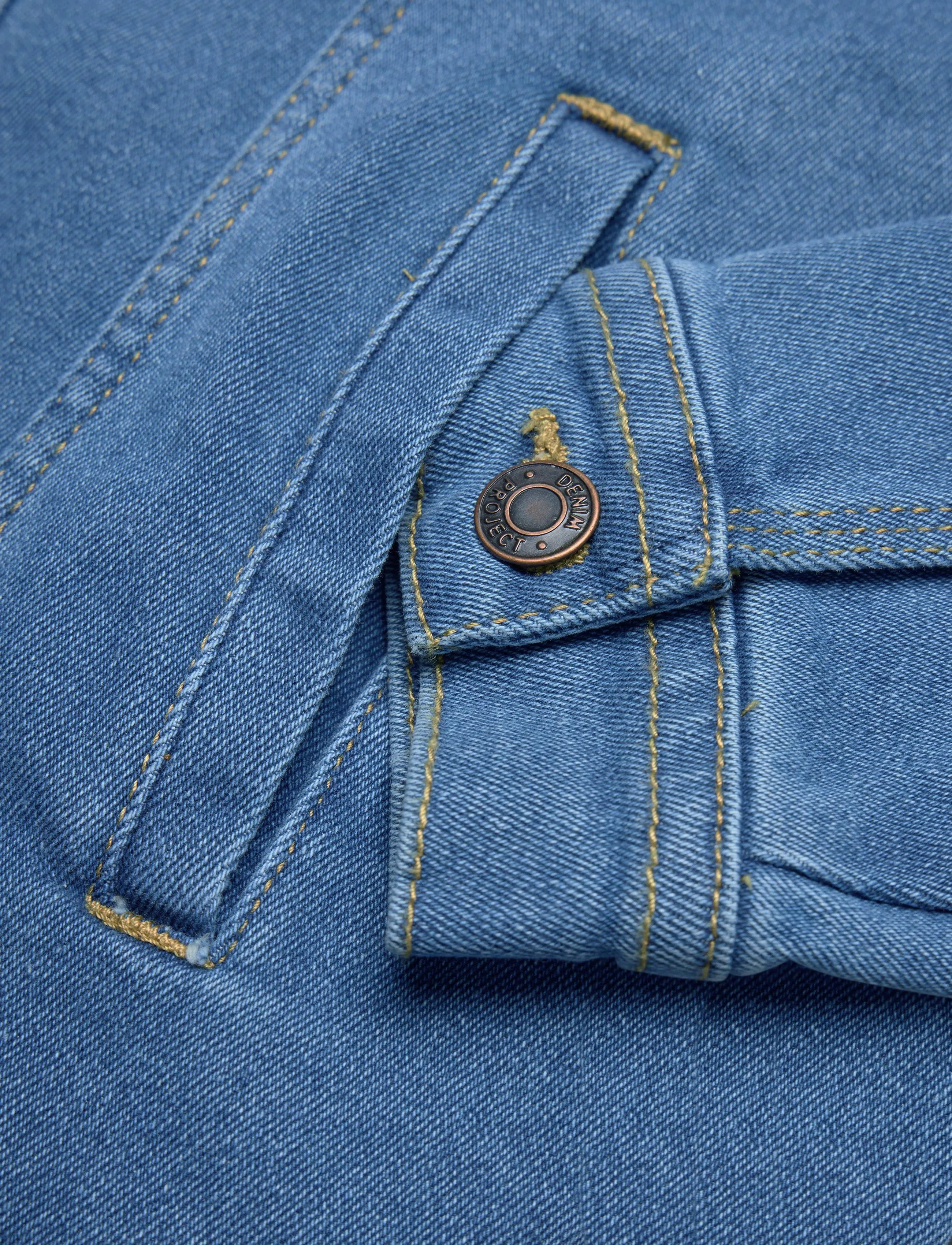Denim Project - DP Kash Denim Jacket - vårjackor - mid. blue - 3