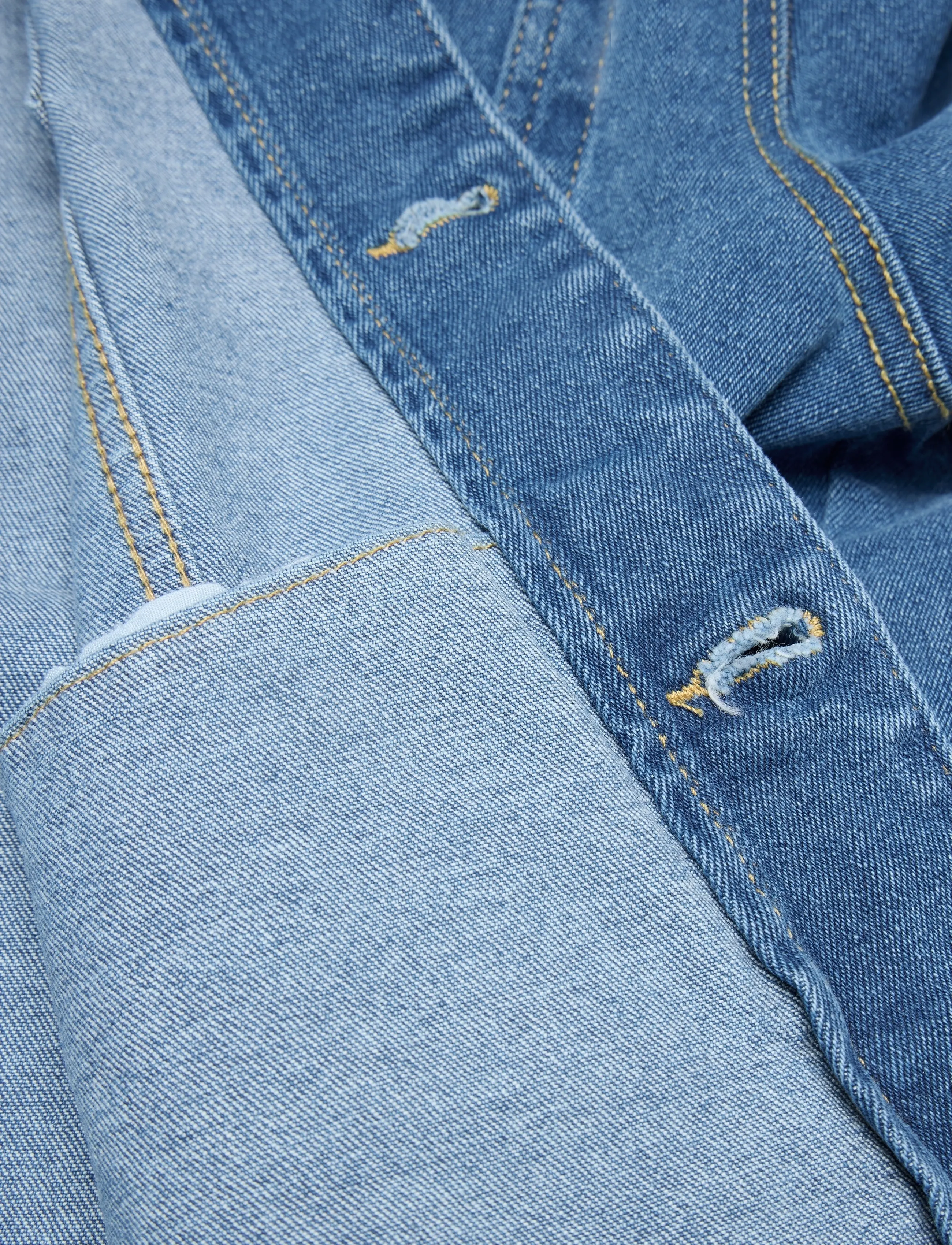 Denim Project - DP Kash Denim Jacket - vårjackor - mid. blue - 4