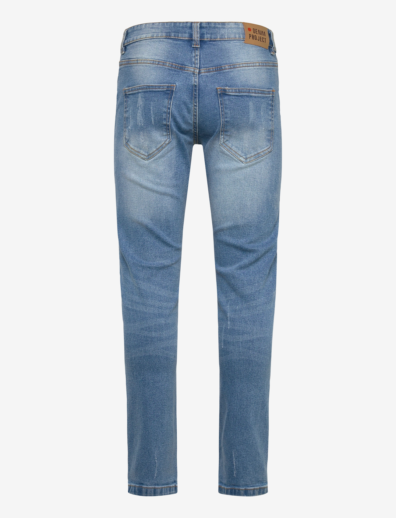 Denim Project - DP MR. RED DESTROY - püksid & teksad - light blue destroy - 1