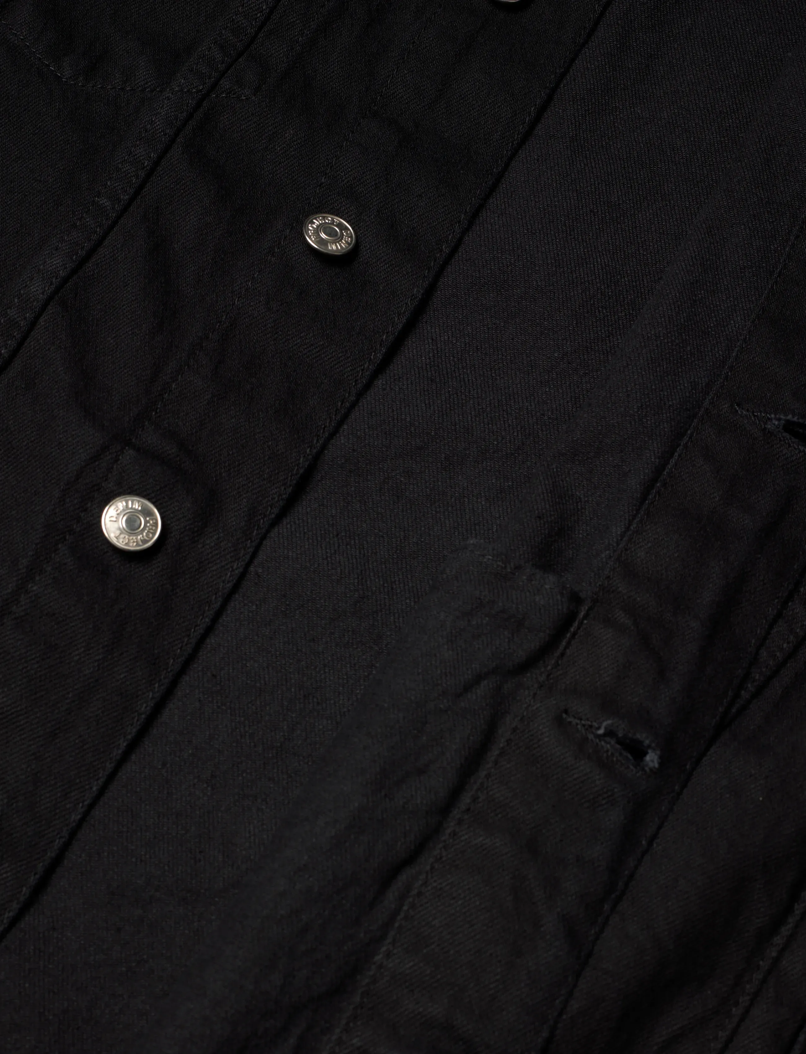 Denim Project - DP Vintage Trucker Rec Jacket - kevadjakid - black - 4
