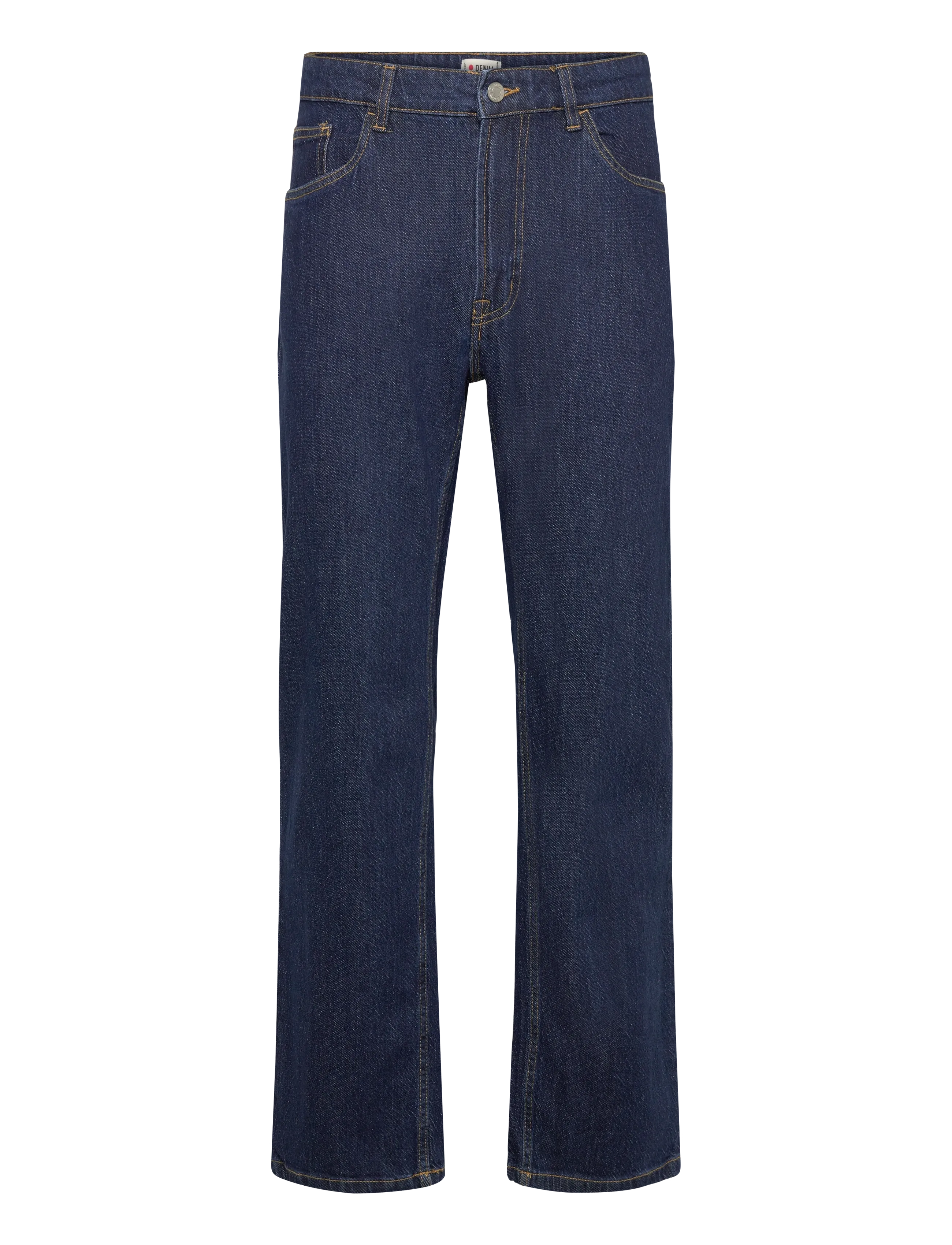 Denim Project DP Miami Loose Recycled Jeans - Kläder - DARK BLUE RINSE / navy