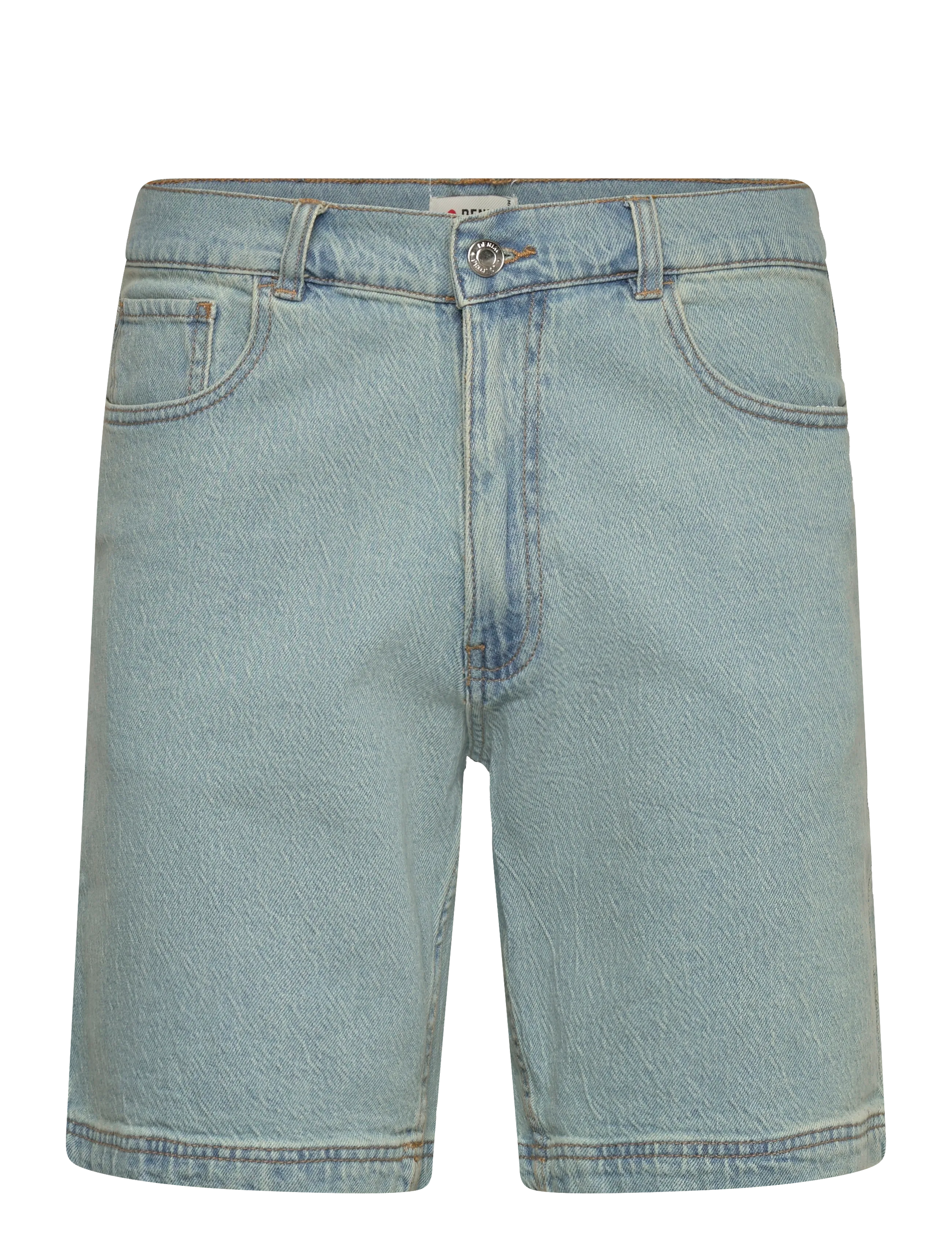Denim Project DP MIAMI LOOSE SHORTS - Lühikesed püksid - LIGHT BLUE WASHED / blue
