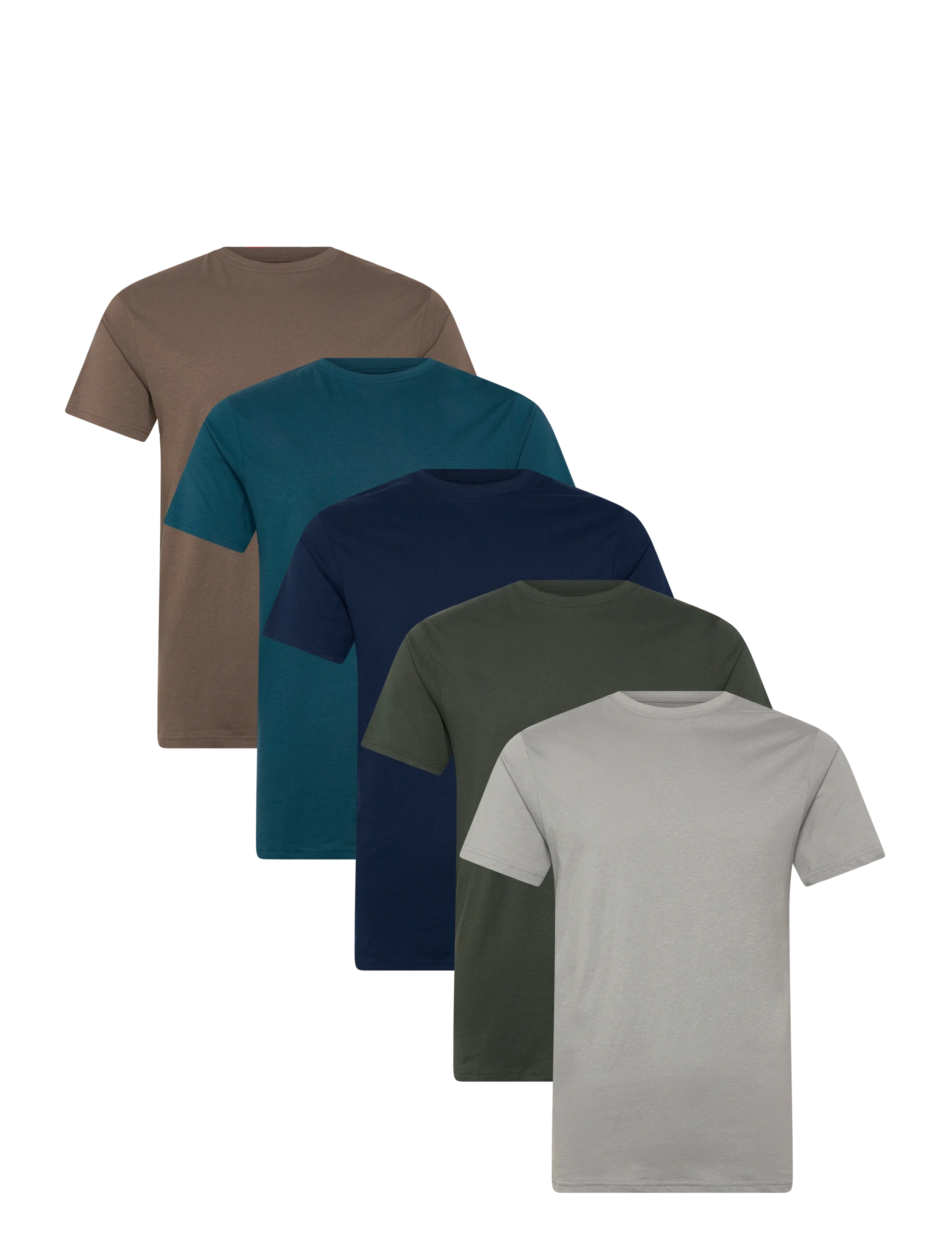 Denim Project DP 5 PACK T-SHIRTS - T-shirts - FORMIDABLE 5PACK COLORMIX / multi