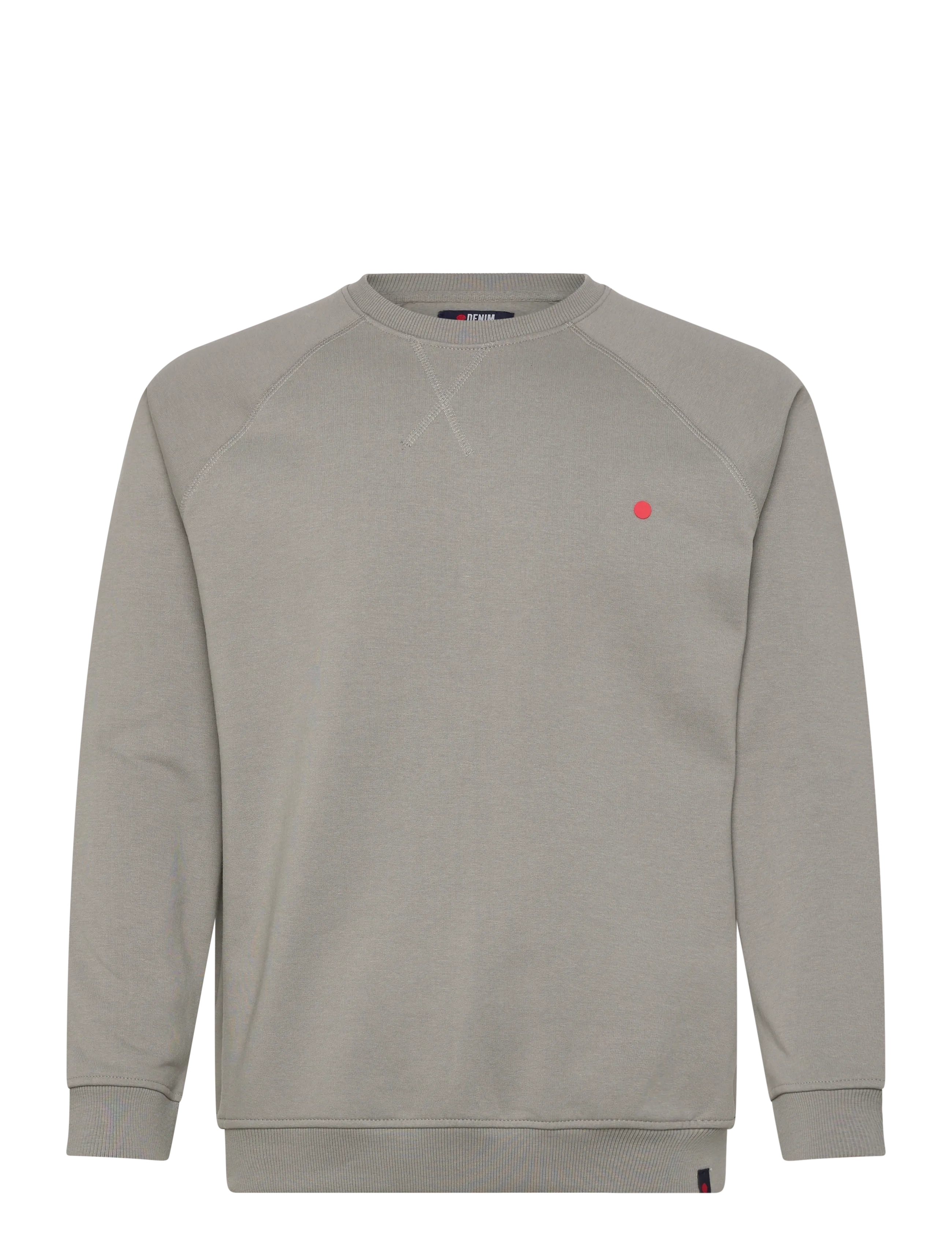 Denim Project DP DOT CREW - Gaver til fars dag - MID GREY / grey