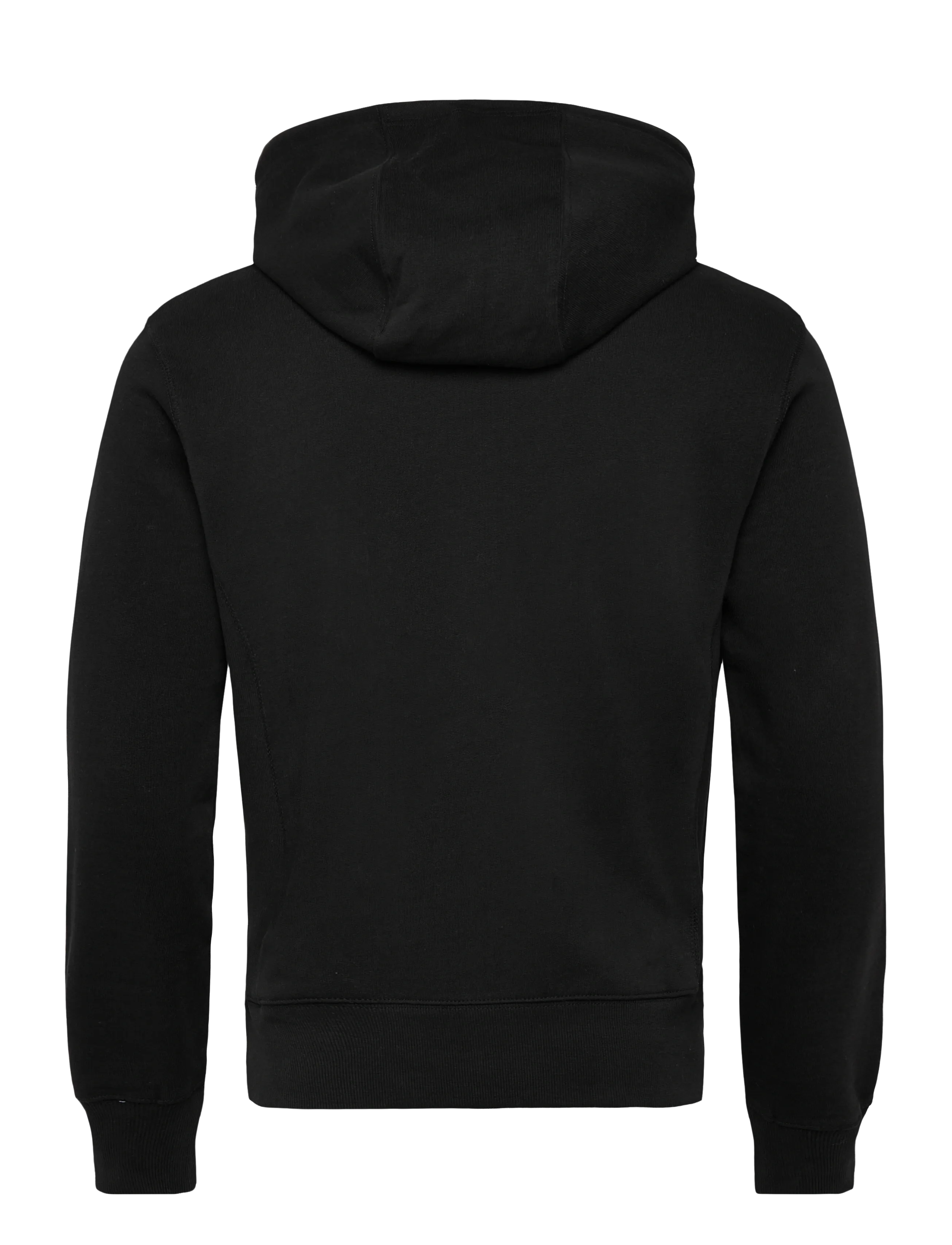 Denim Project - DP Logo Airjet Organic Hoodie - black - 1