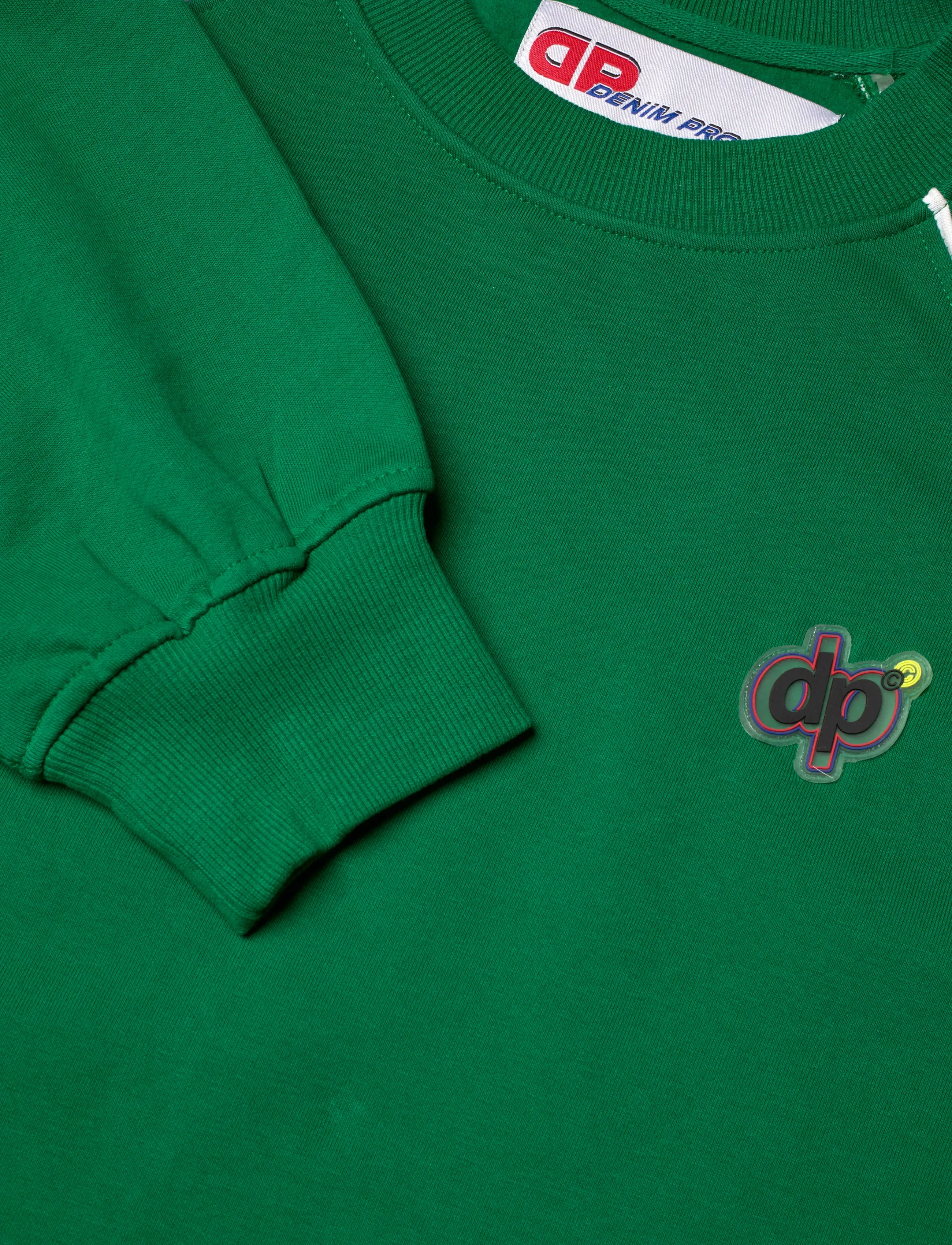 Denim Project - DP JAMES NEW SWEAT CREW NECK - laveste priser - bright green - 2