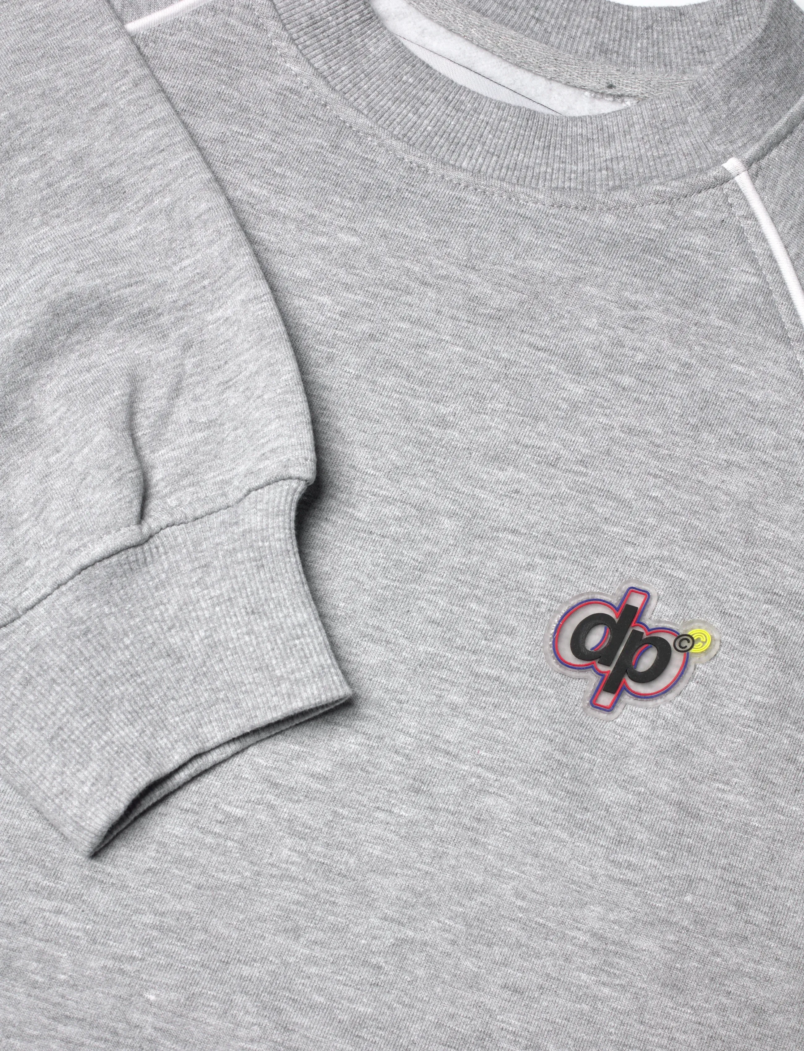Denim Project - DP JAMES NEW SWEAT CREW NECK - grey melange - 2
