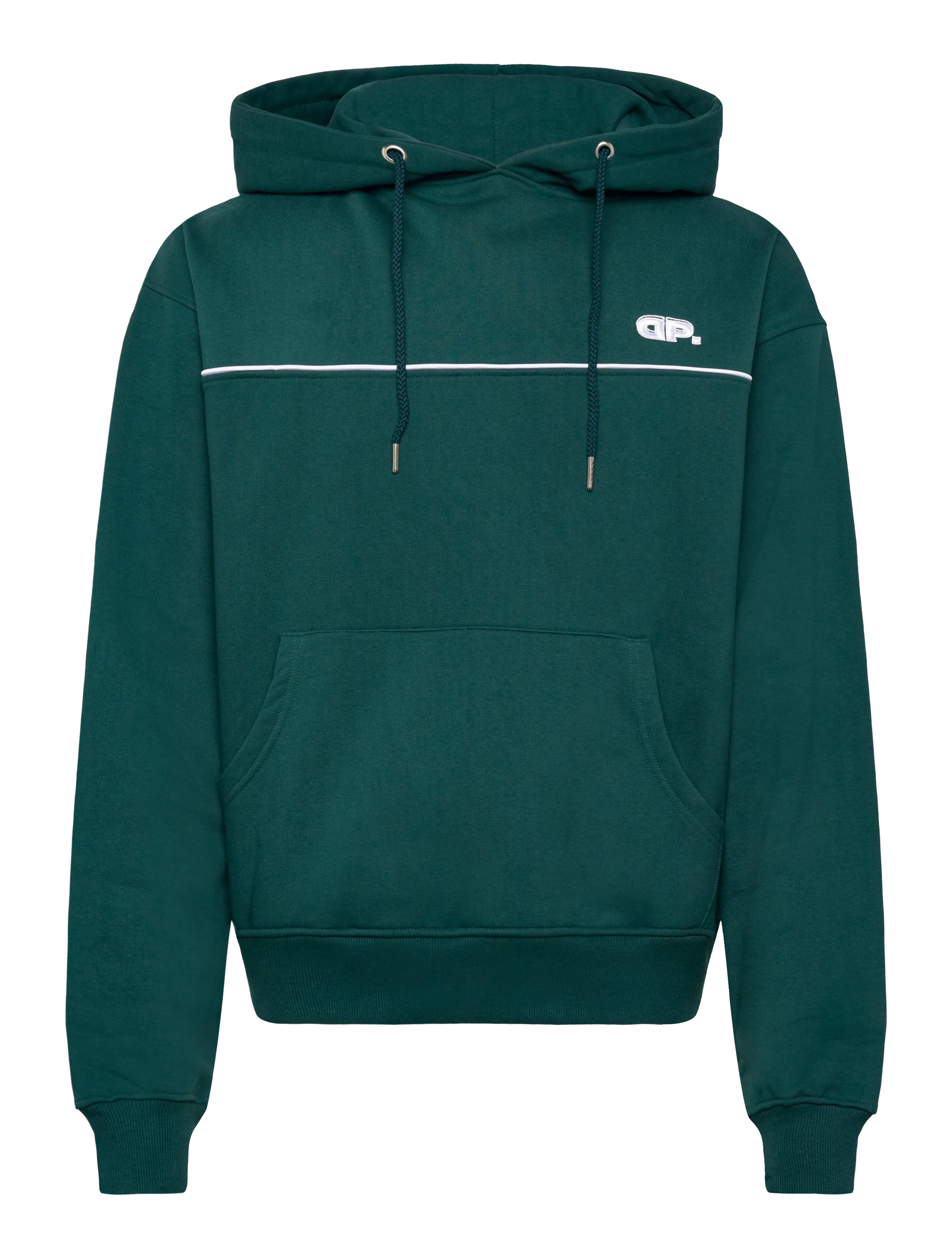 Denim Project DP CHRIS HOODIE - Clothing - PETROL / green