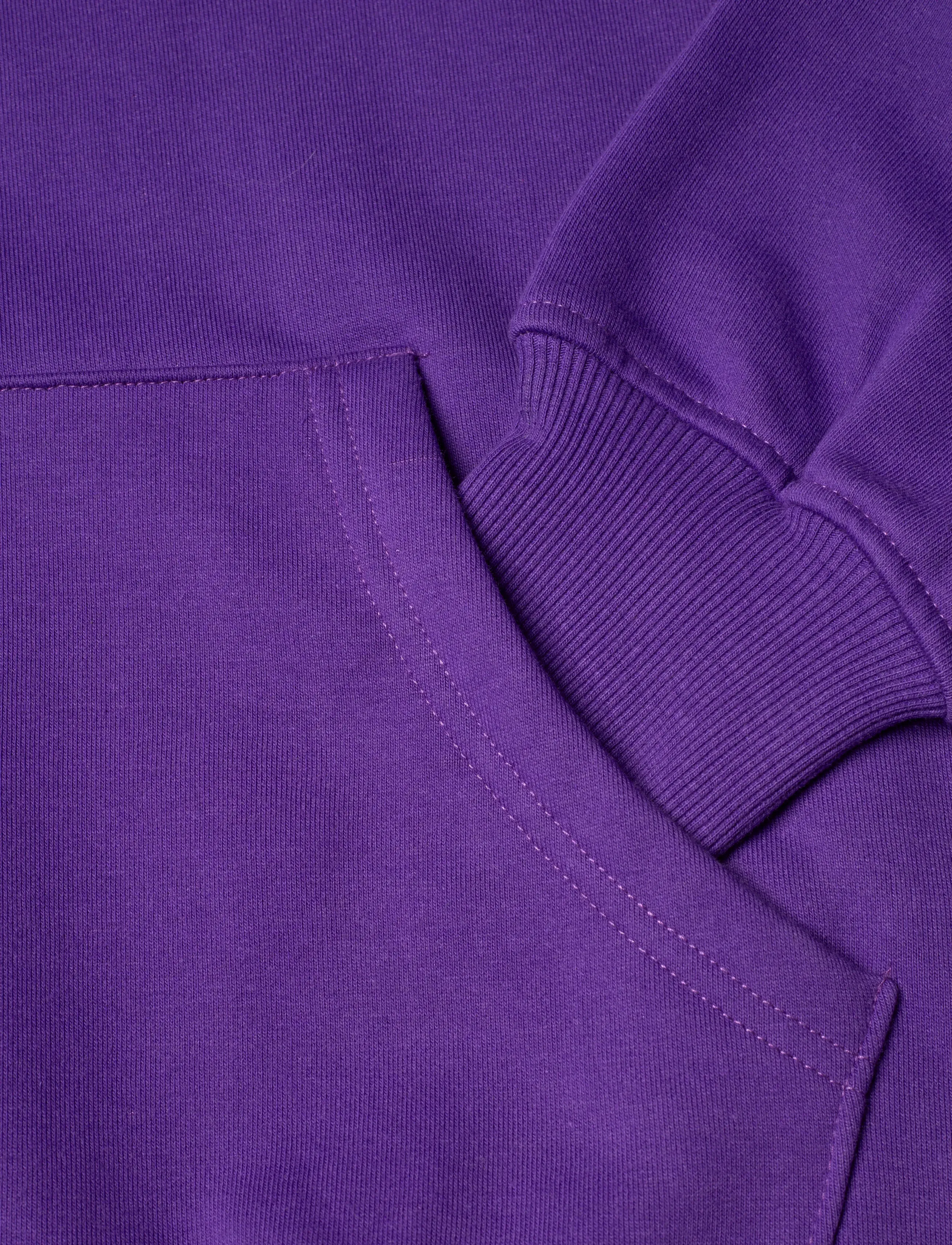 Denim Project - DP CHRIS HOODIE - najniższe ceny - purple - 3
