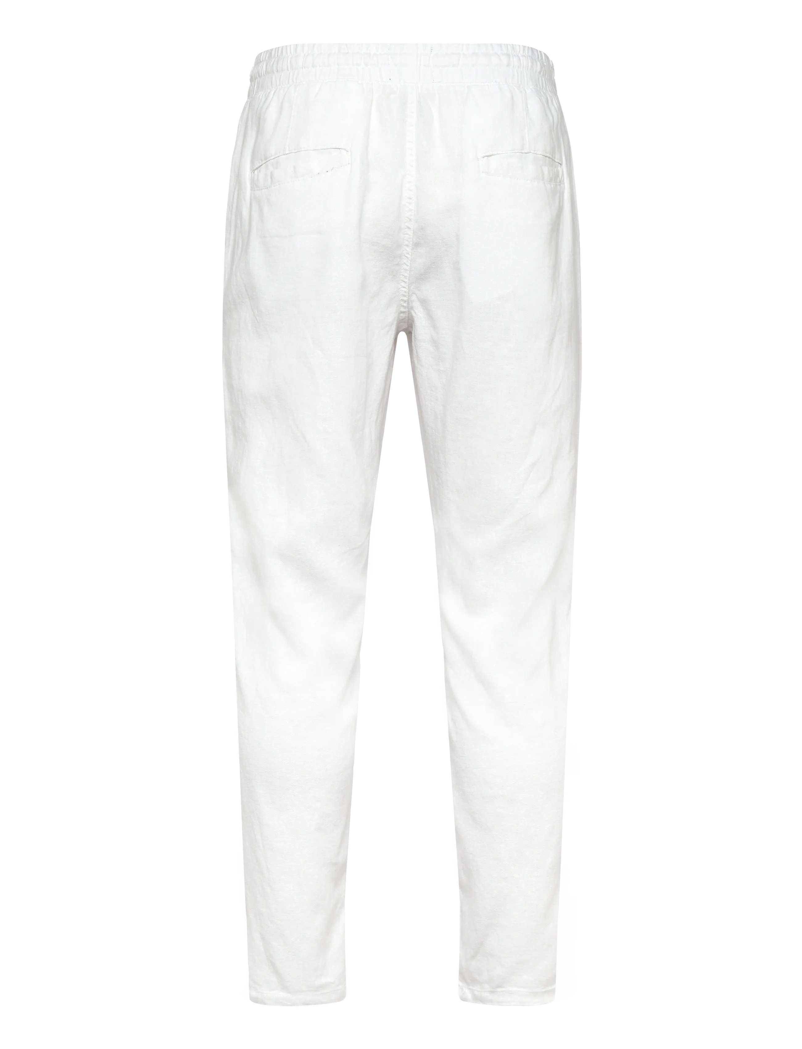 Denim Project - DP SHAKI LINEN PANT - laveste priser - white - 1