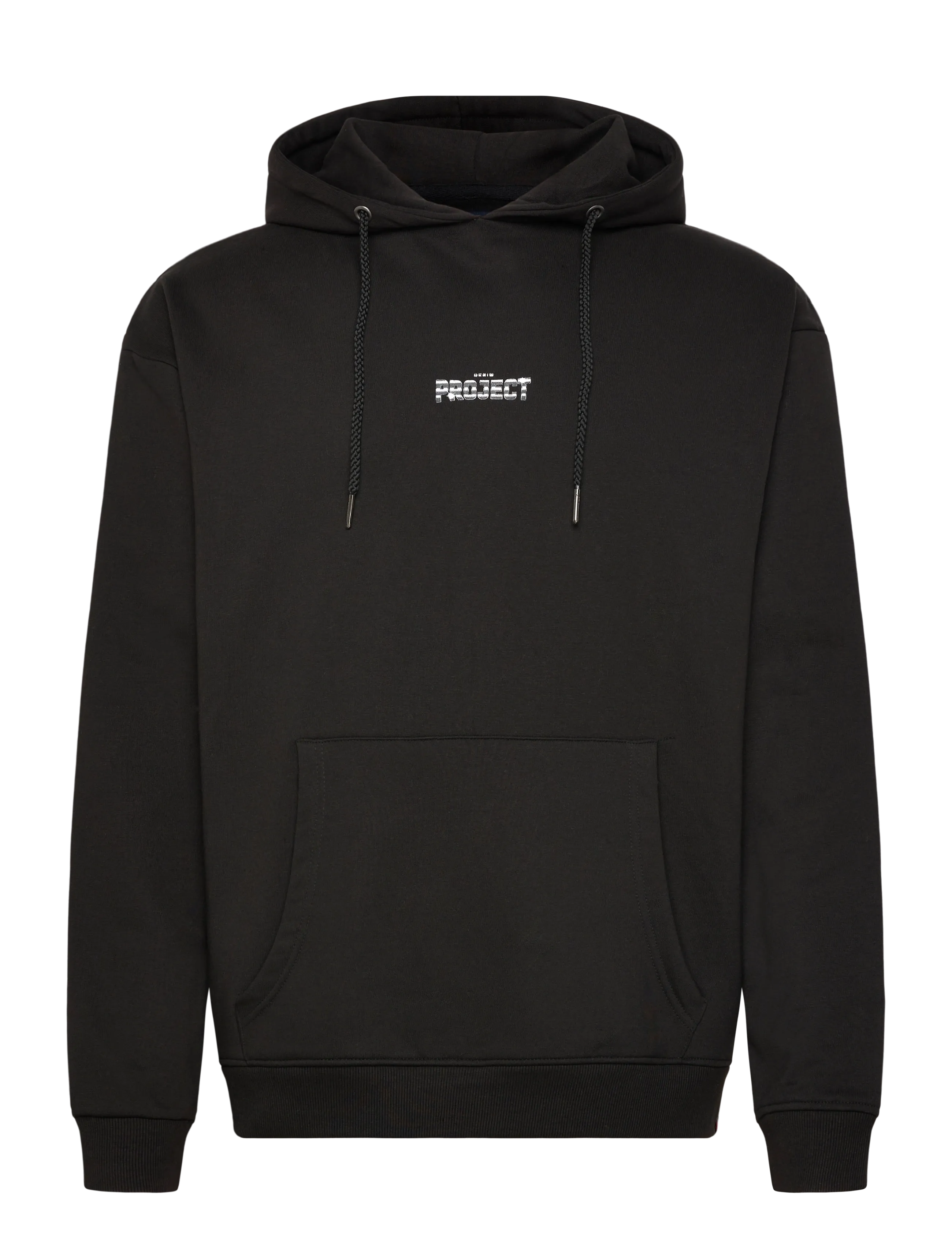 Denim Project DP PEGASUS BOXY HOODIE - Hættetrøjer - BLACK / black
