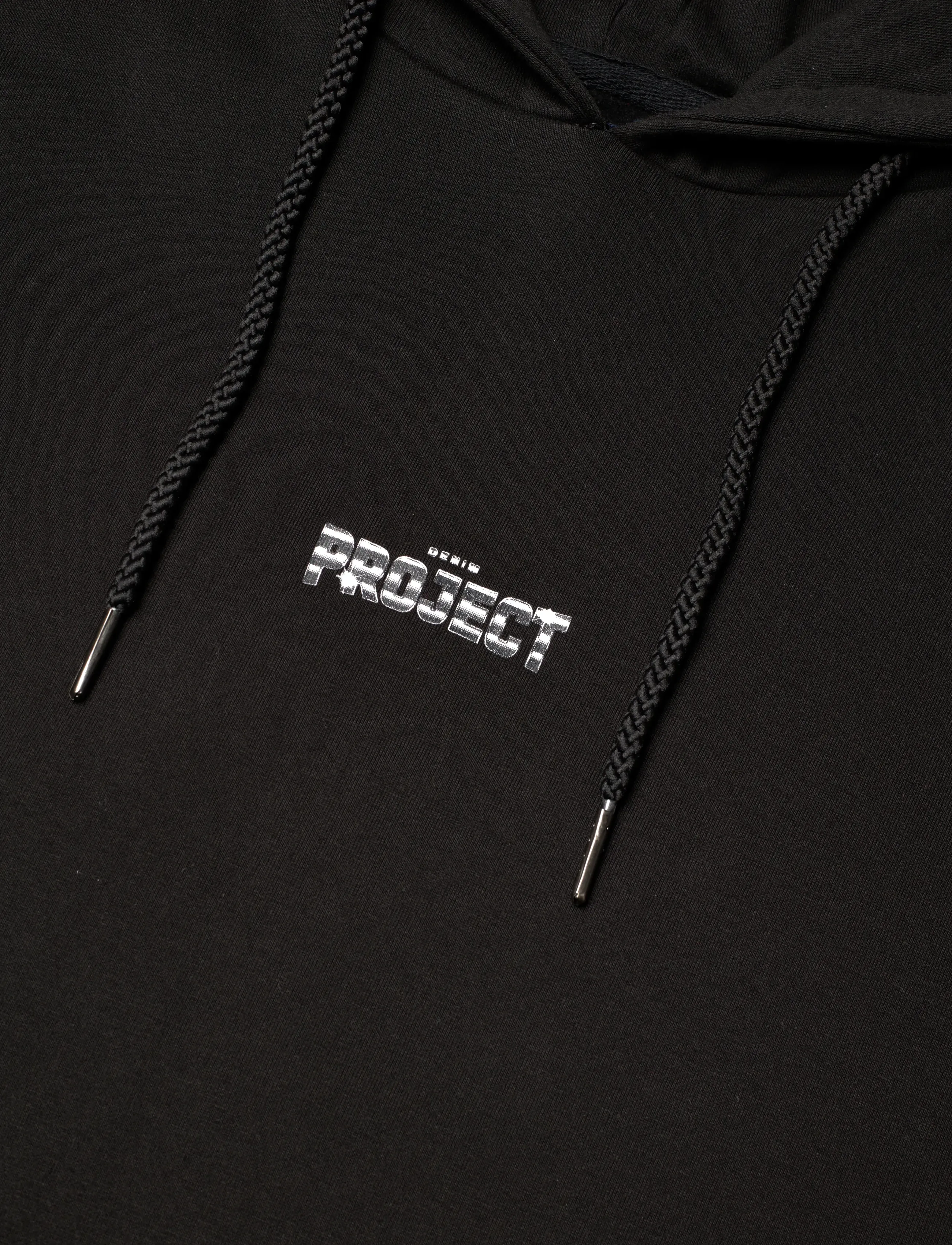 Denim Project - DP PEGASUS BOXY HOODIE - sweatshirts - black - 2