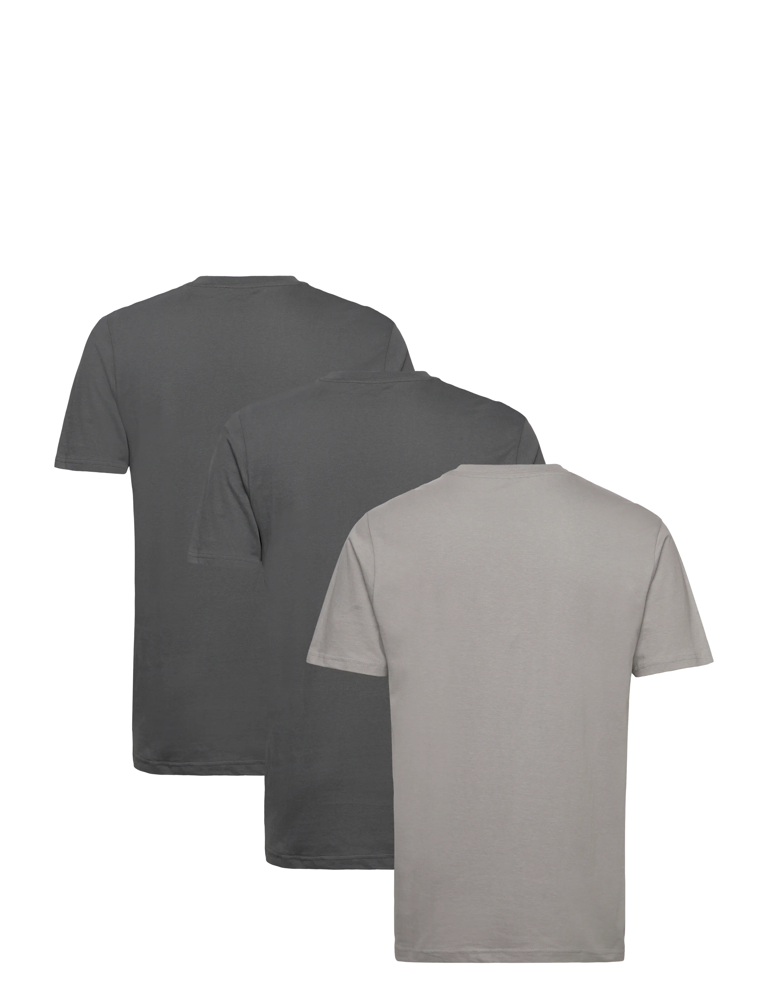 Denim Project - DP 3 PACK T-SHIRTS - laveste priser - dkshadow/castorgrey/ultimgrey - 1
