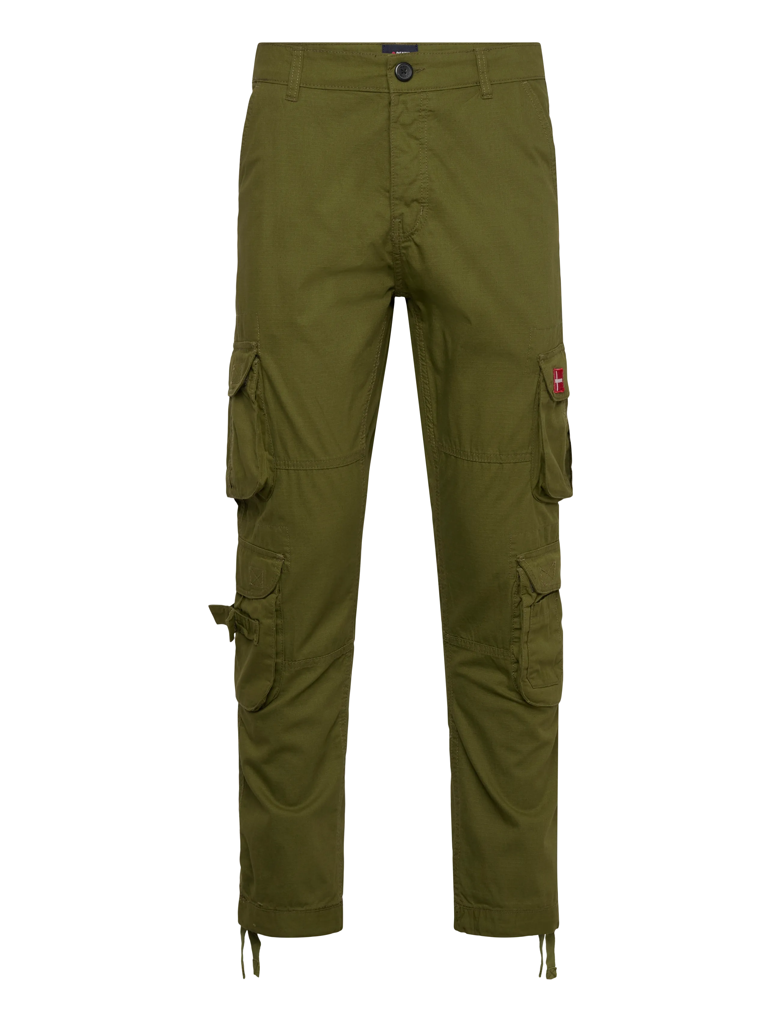 Denim Project DP Ciro Cargo Pant - Kläder - OLIVE / khaki/green