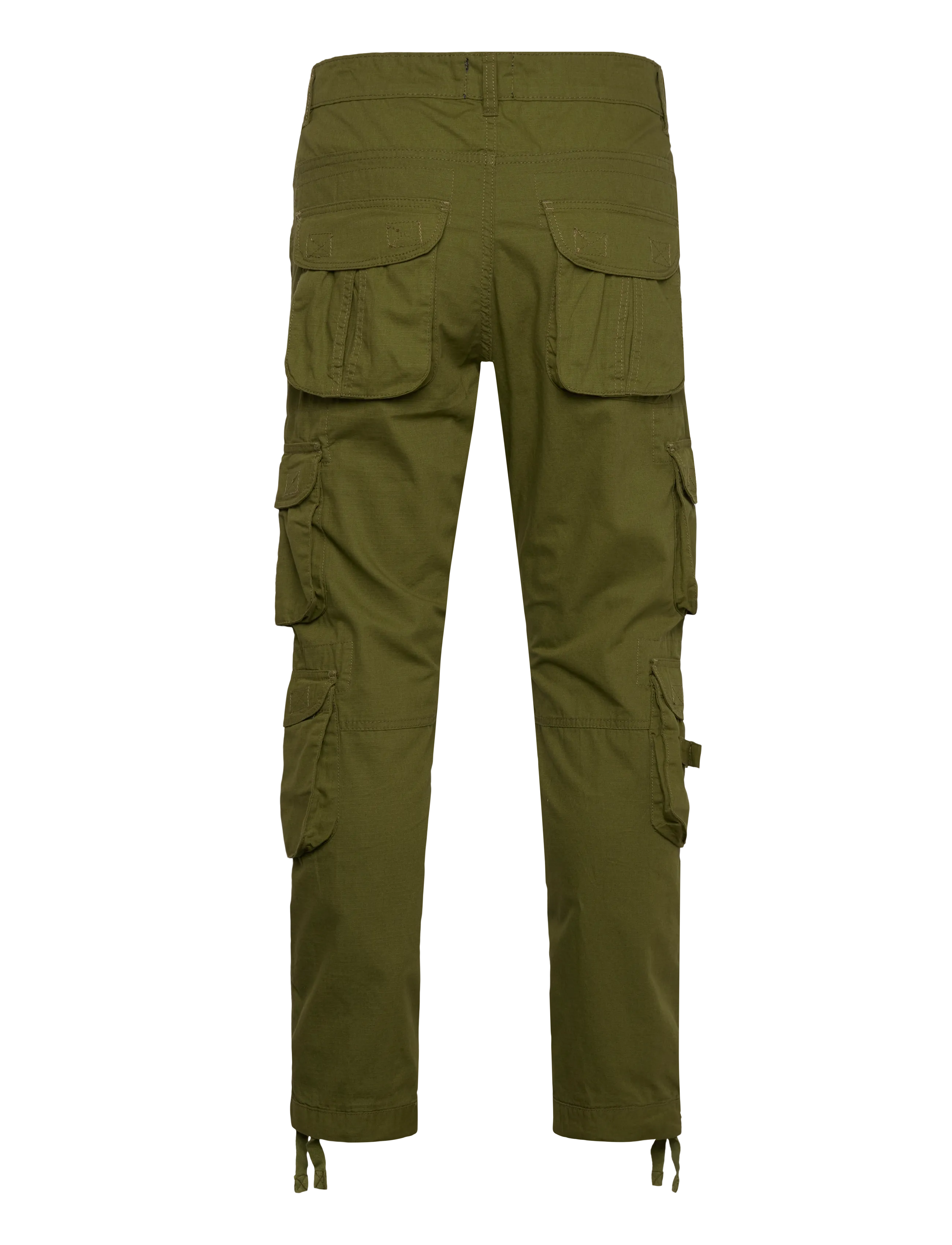 Denim Project - DP Ciro Cargo Pant - cargobukser - olive - 1
