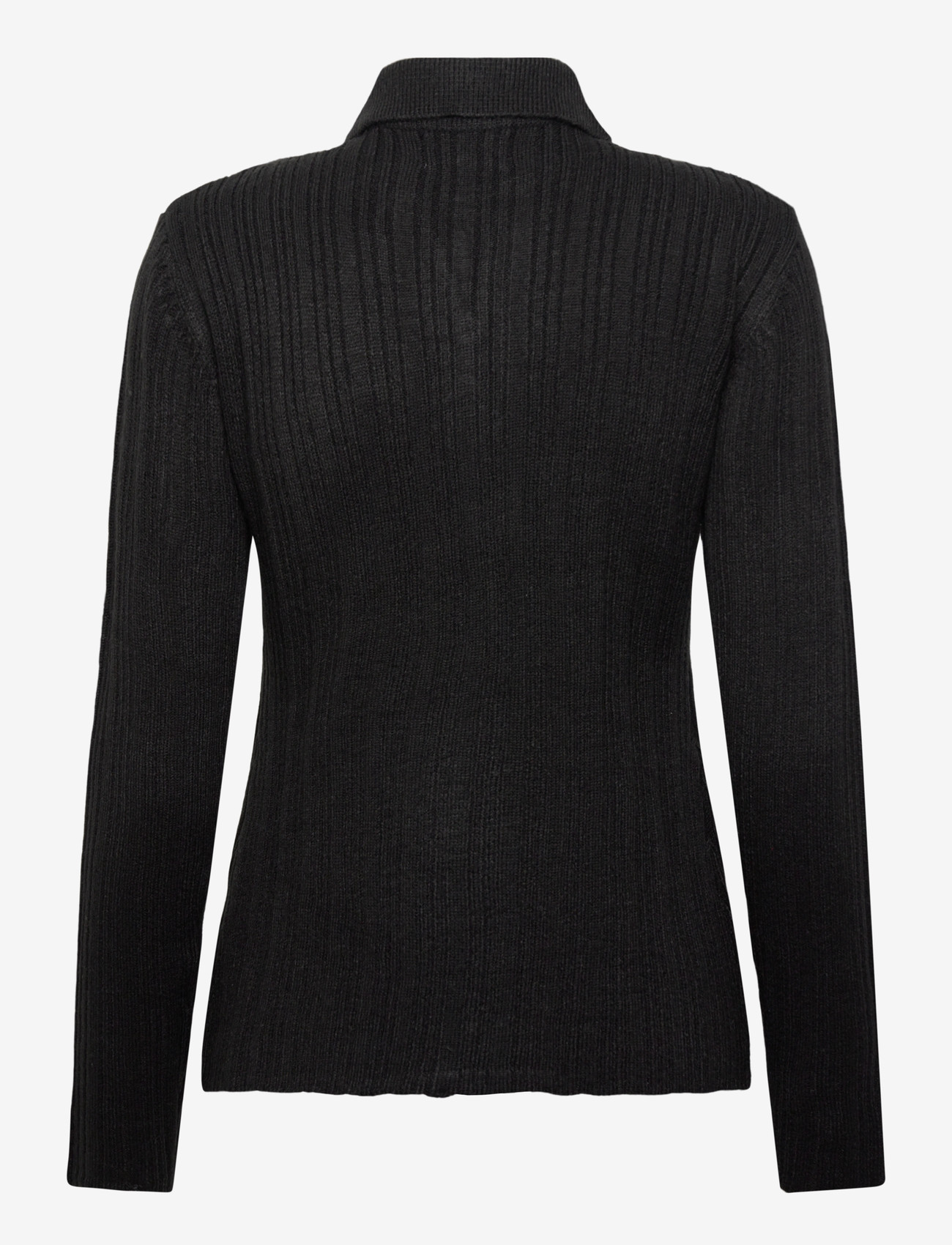 Denim Project - DPW Knitted Zip Through Cardi - black - 1