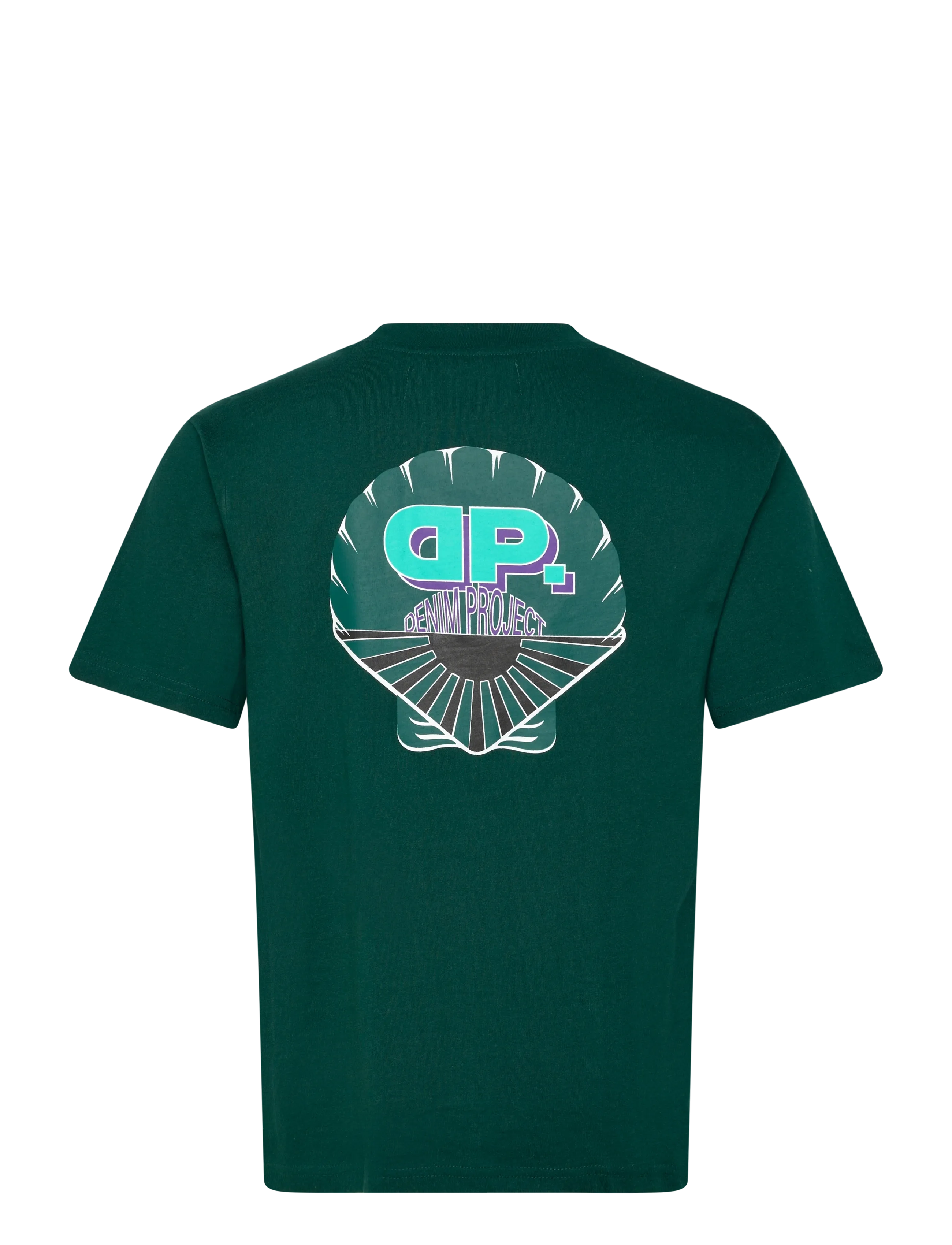 Denim Project - DP Blake Green Shell Tee - dark green - 1