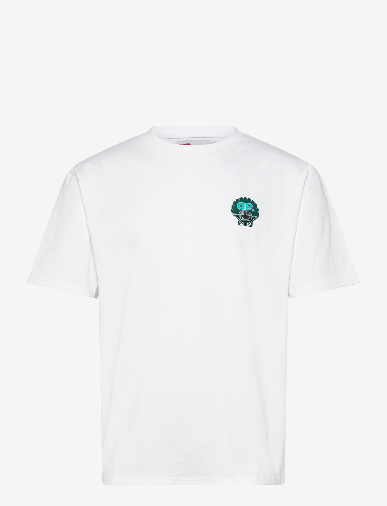 Denim Project - DP Blake Green Shell Tee - laveste priser - white - 0