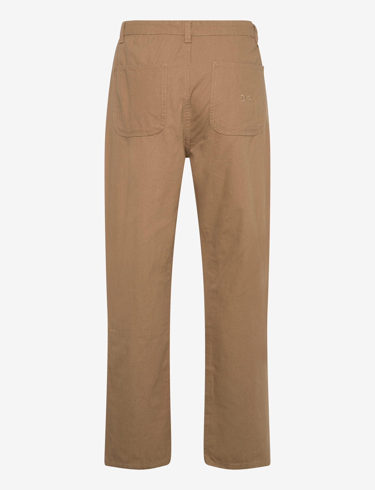 Denim Project - DP WORKER KNEE PATCH PANTS - kargopüksid - ermine brown - 1
