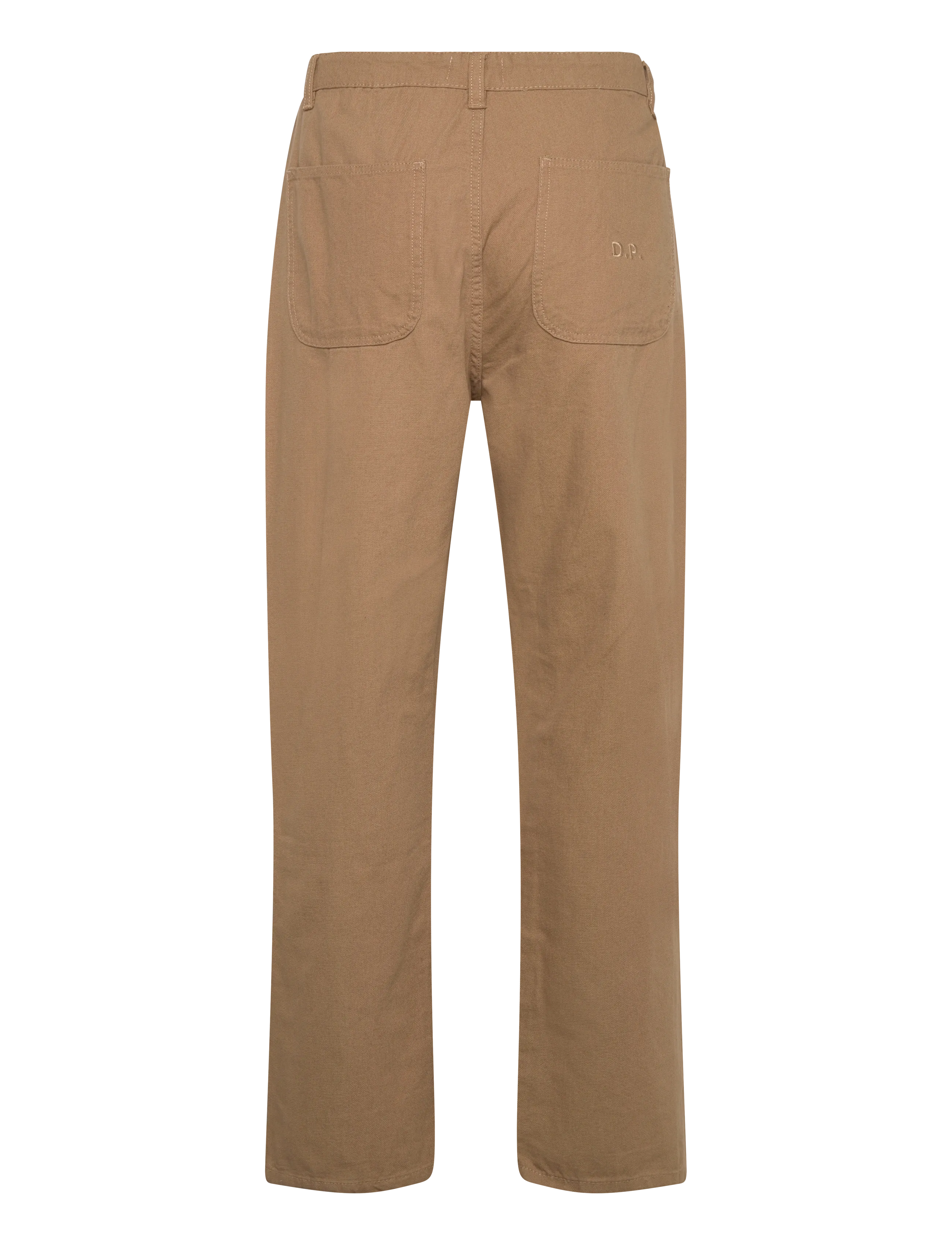 Denim Project - DP WORKER KNEE PATCH PANTS - cargobyxor - ermine brown - 1