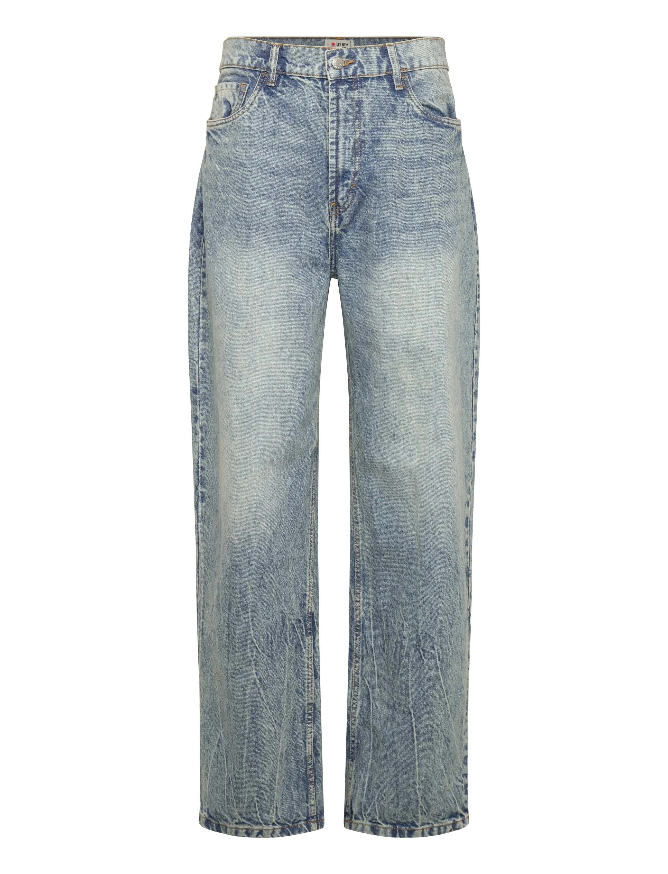 Denim Project DP Detroit Baggy Ring jeans - Teksad - LIGHT BLUE BLEACH / blue