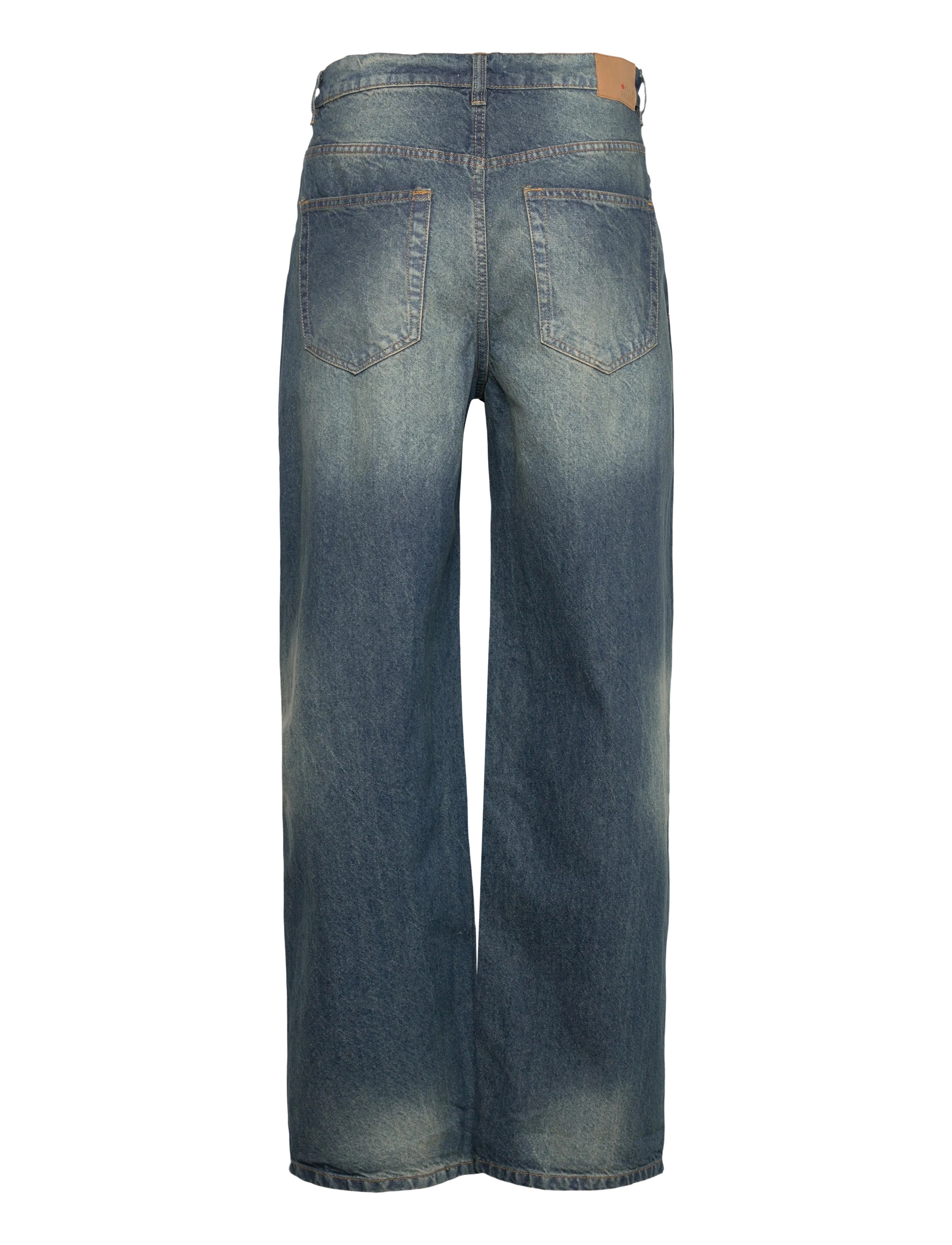 Denim Project - DP Detroit Baggy Ring jeans - bukser & jeans - mid blue vintage - 1